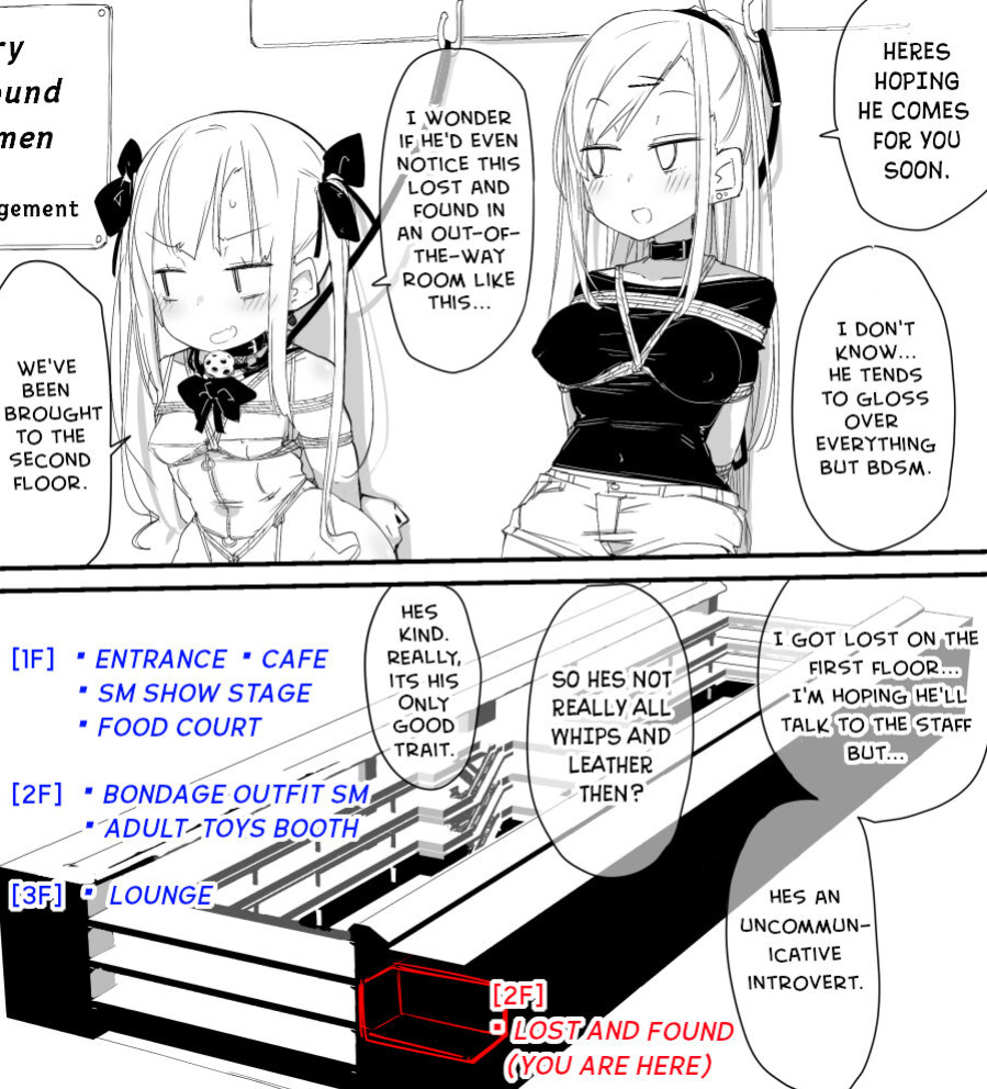 [ura_macoto] Lost and Found (Department store SM expo, kidnapping lost M women and taking them around)