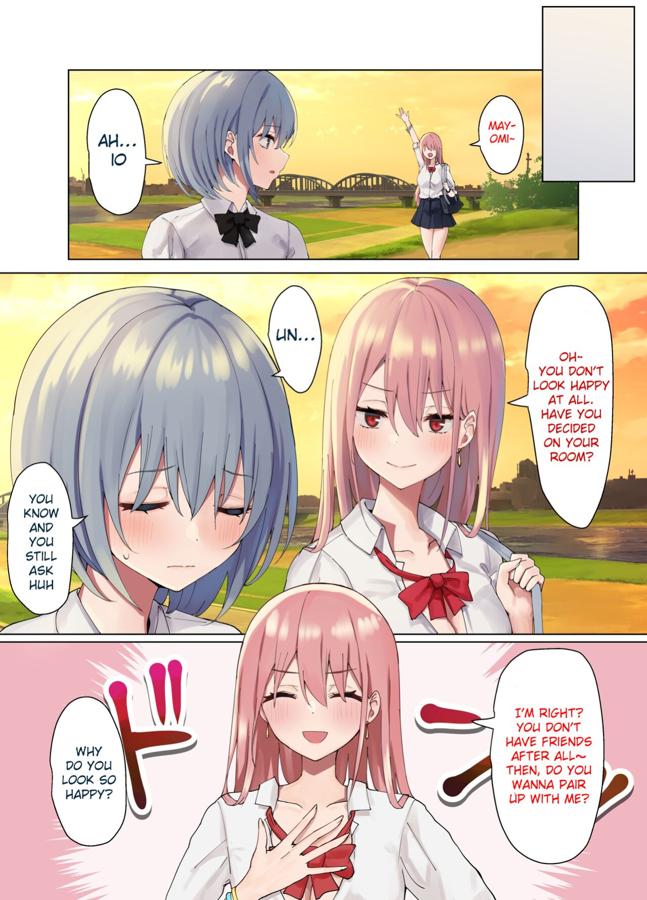 [Pirio Destruction (Piripun)] Ijimerarekko no Nekura Onna ga Jitsu wa Dohentai de Ijimekko no Ubu na Gal ni Shikaeshi o Suru Yuri 3 [SquigglesJP]