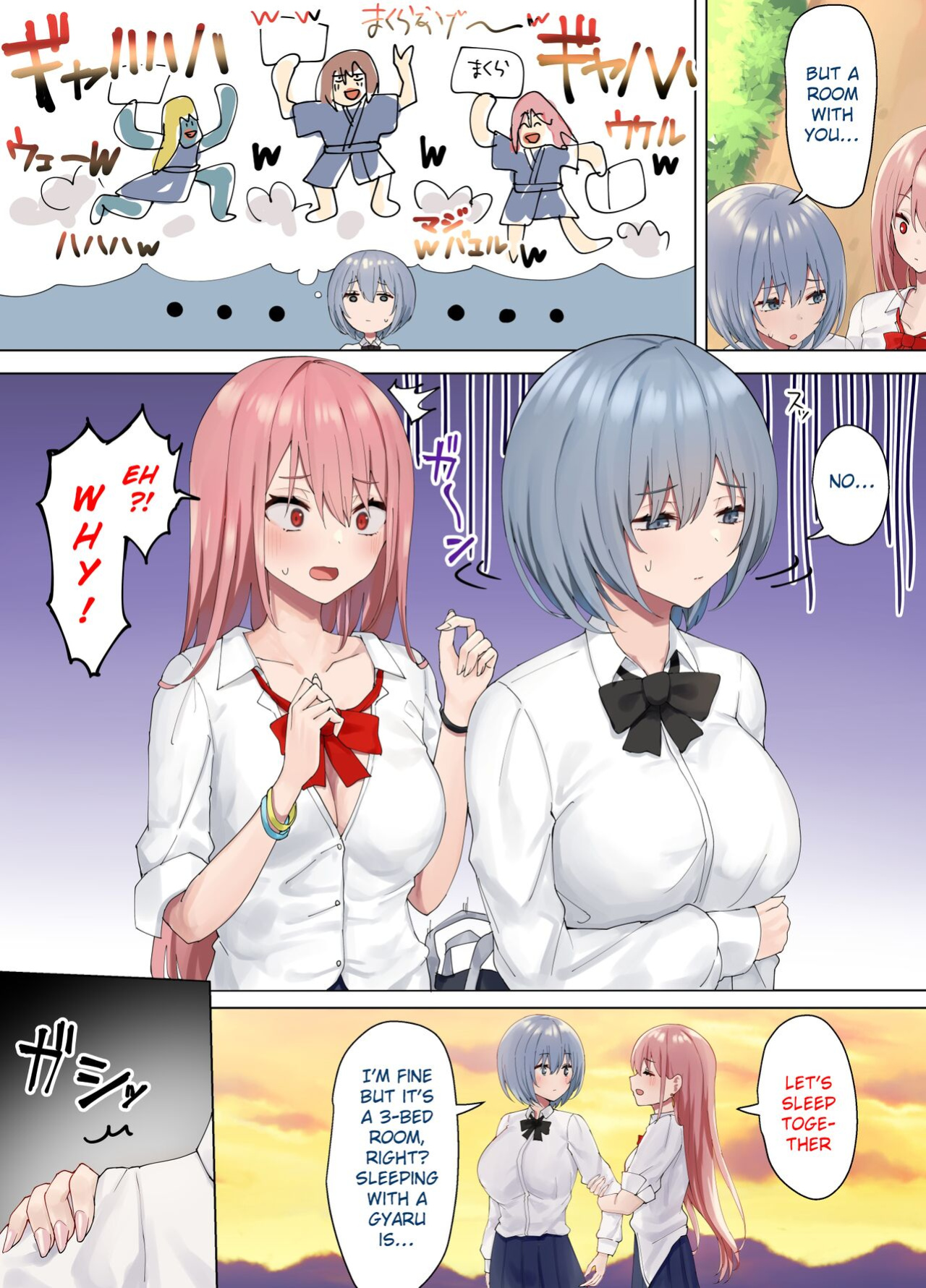 [Pirio Destruction (Piripun)] Ijimerarekko no Nekura Onna ga Jitsu wa Dohentai de Ijimekko no Ubu na Gal ni Shikaeshi o Suru Yuri 3 [SquigglesJP]