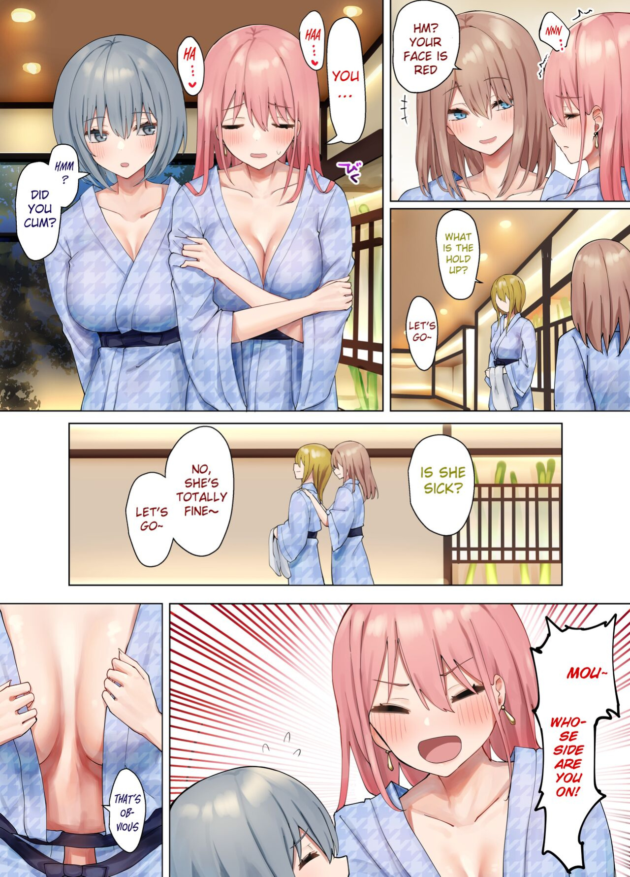 [Pirio Destruction (Piripun)] Ijimerarekko no Nekura Onna ga Jitsu wa Dohentai de Ijimekko no Ubu na Gal ni Shikaeshi o Suru Yuri 3 [SquigglesJP]