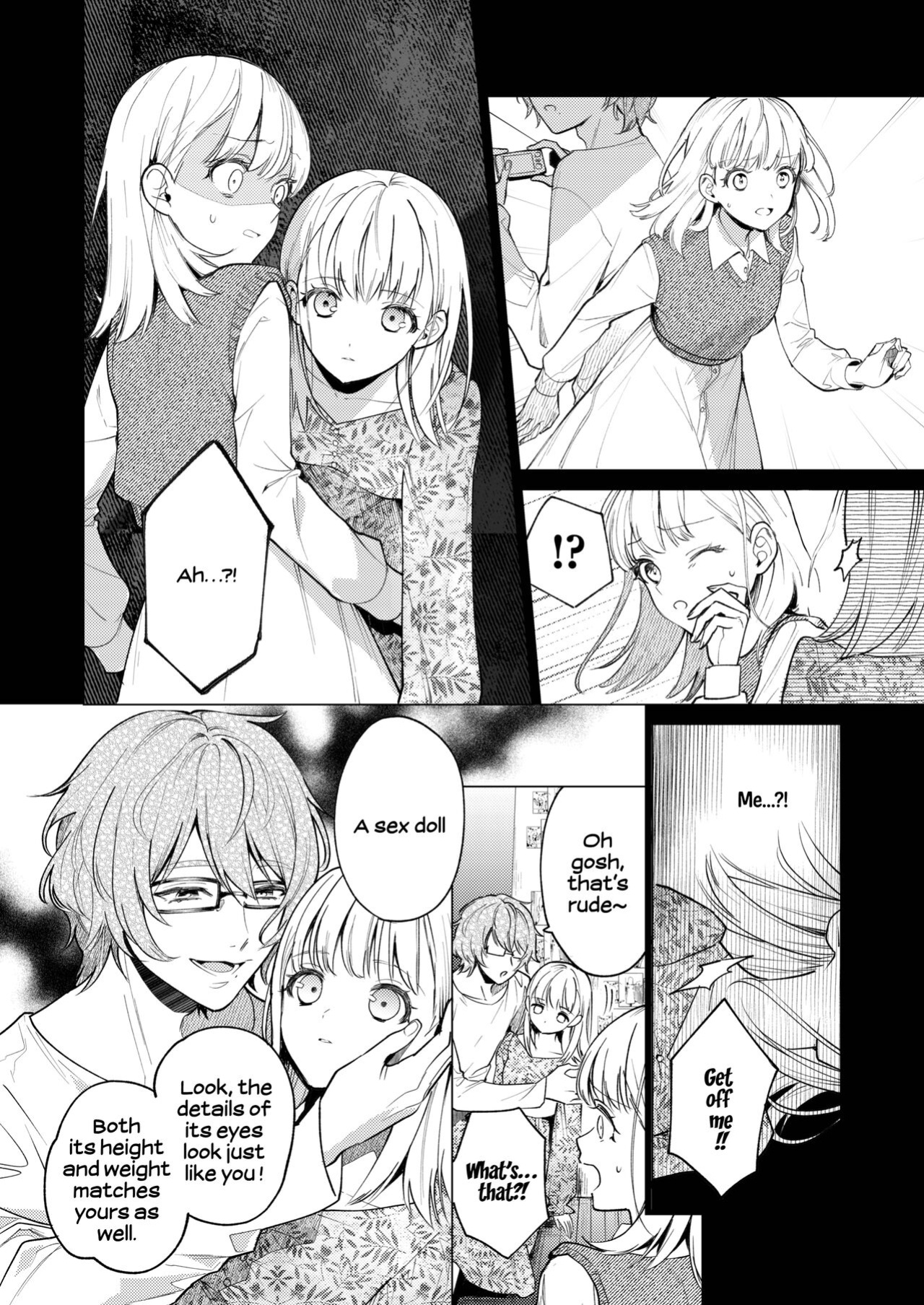[parasite garden (Uruh Akua)] 203-gou no Rinjin wa Kagitaba Hitotsu Nokoshite Kieta. | The Neighbor in Room 203 Disappeared Leaving a Key Behind. [Painful Nightz]