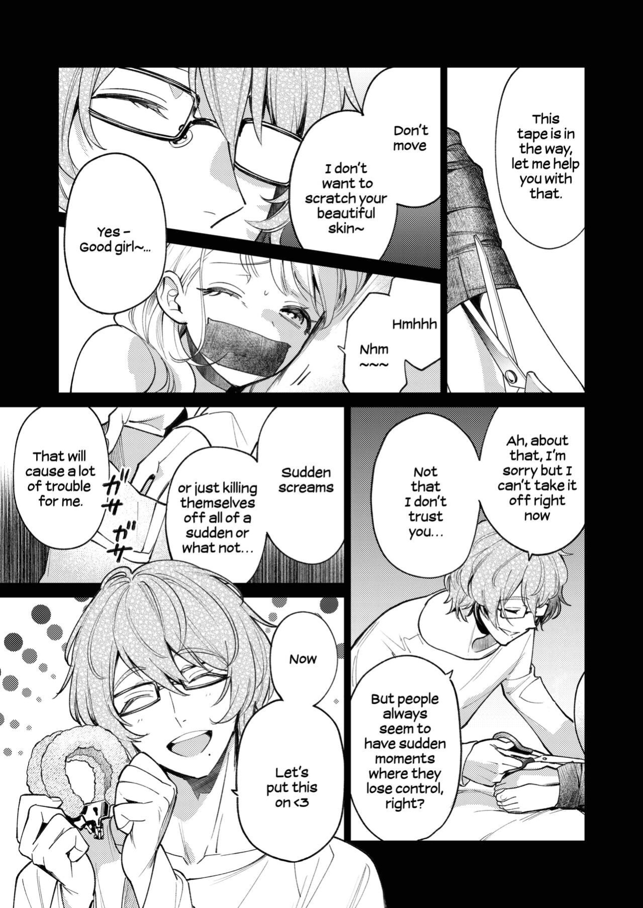 [parasite garden (Uruh Akua)] 203-gou no Rinjin wa Kagitaba Hitotsu Nokoshite Kieta. | The Neighbor in Room 203 Disappeared Leaving a Key Behind. [Painful Nightz]