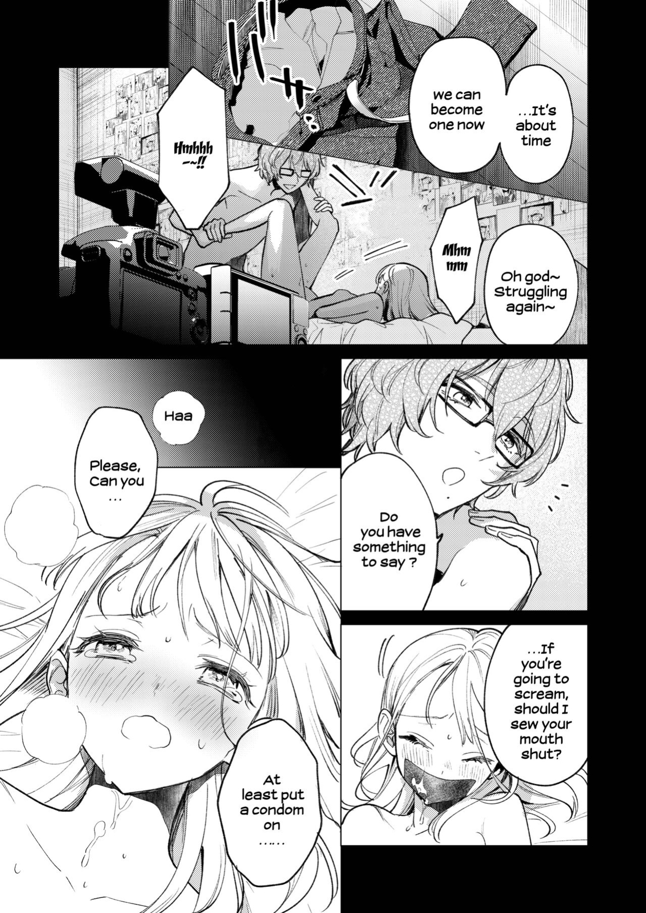 [parasite garden (Uruh Akua)] 203-gou no Rinjin wa Kagitaba Hitotsu Nokoshite Kieta. | The Neighbor in Room 203 Disappeared Leaving a Key Behind. [Painful Nightz]