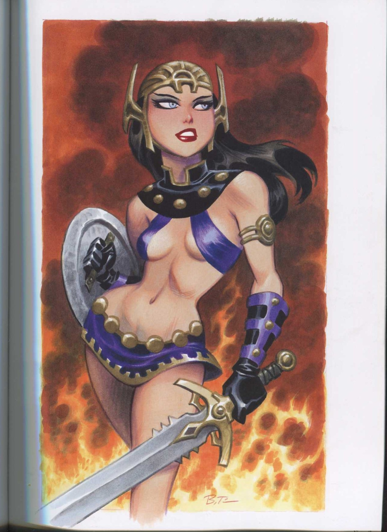 THe Good Girl Art of Bruce TIMM Naughty and nice