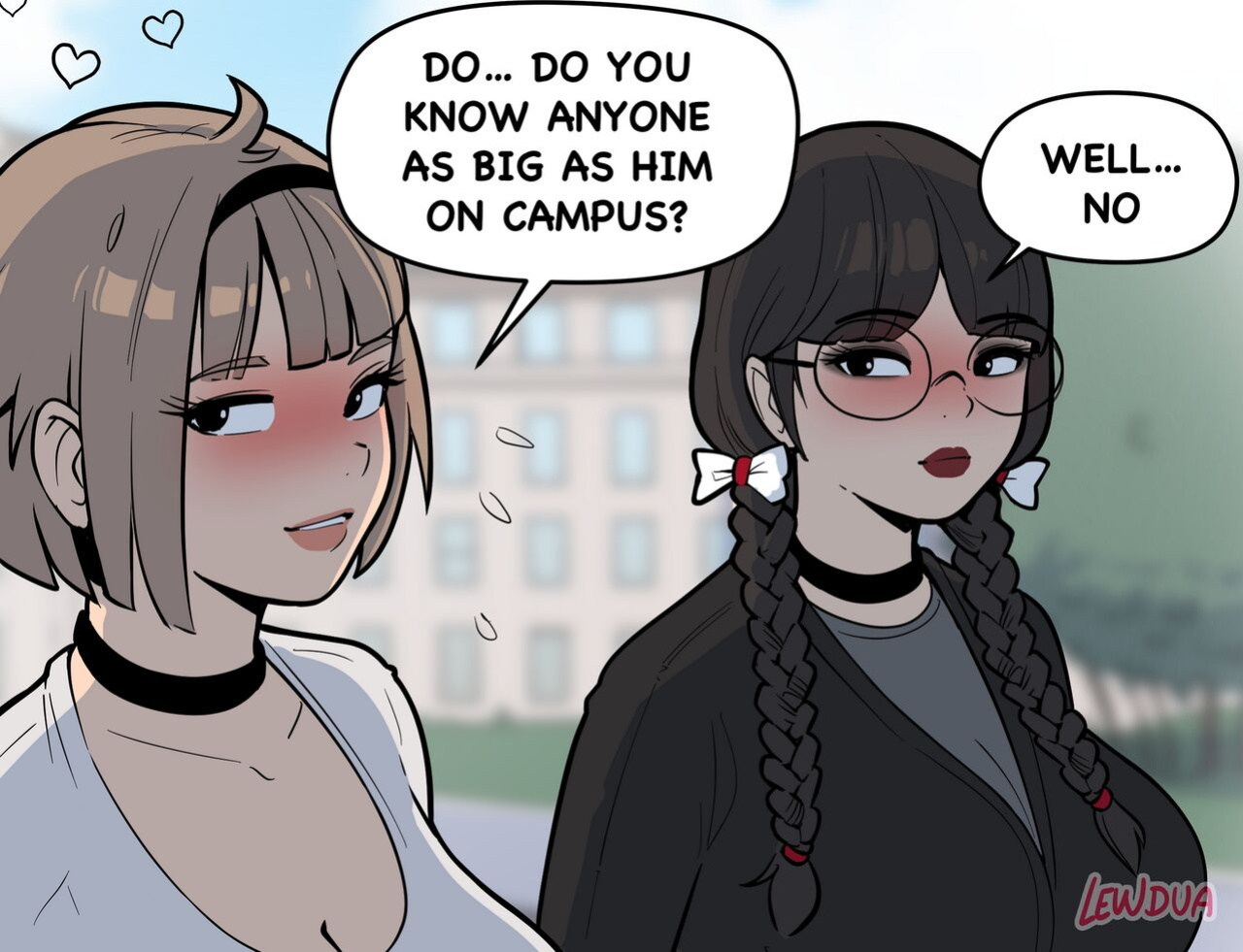[Lewdua] Watching videos at school