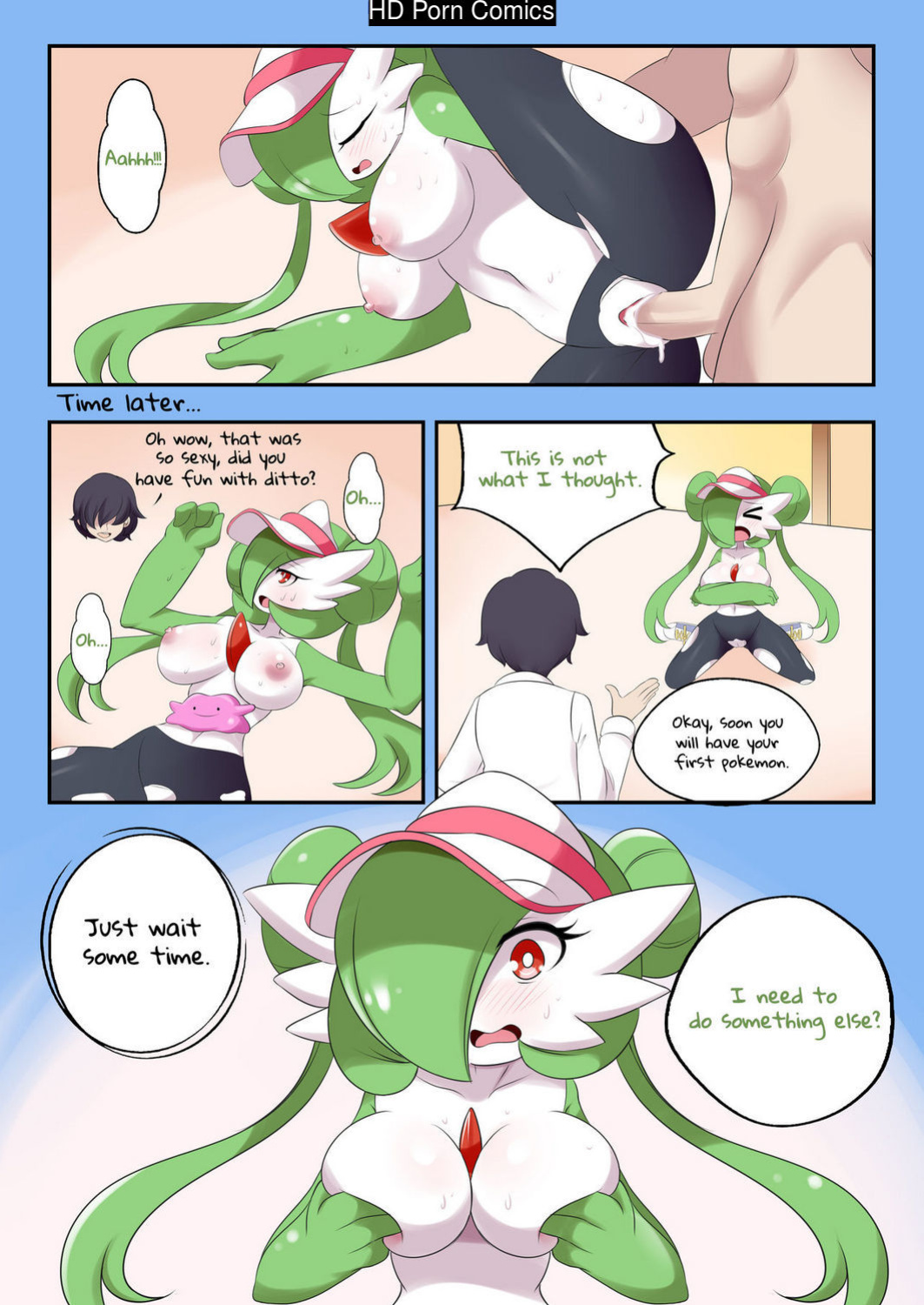 Gardevoir Trainer Comic Porn