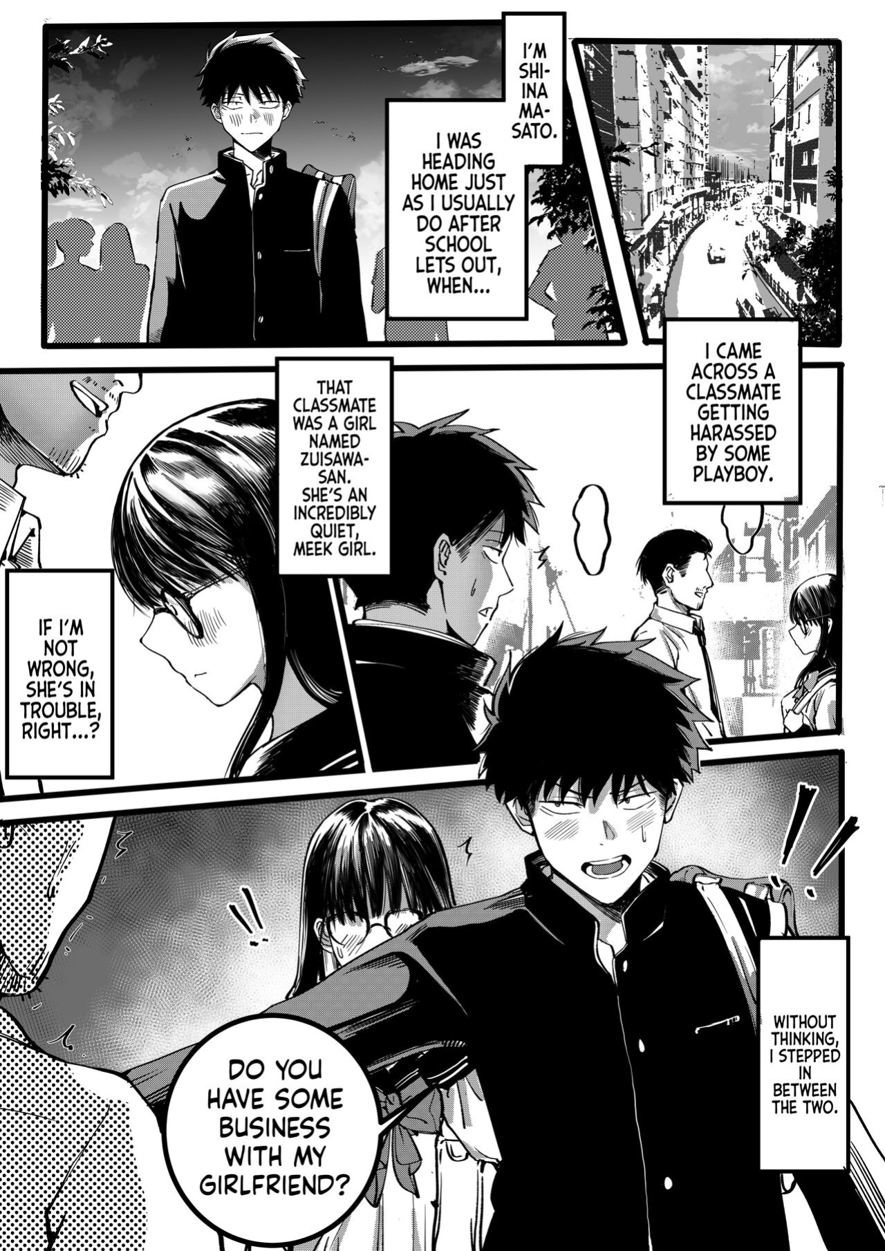 [Hakutamayu (Kusogaki)] Boku to Mizusawa-san no Ano koto! | That Thing Between Me And Zuisawa-san! [Mr_Person]