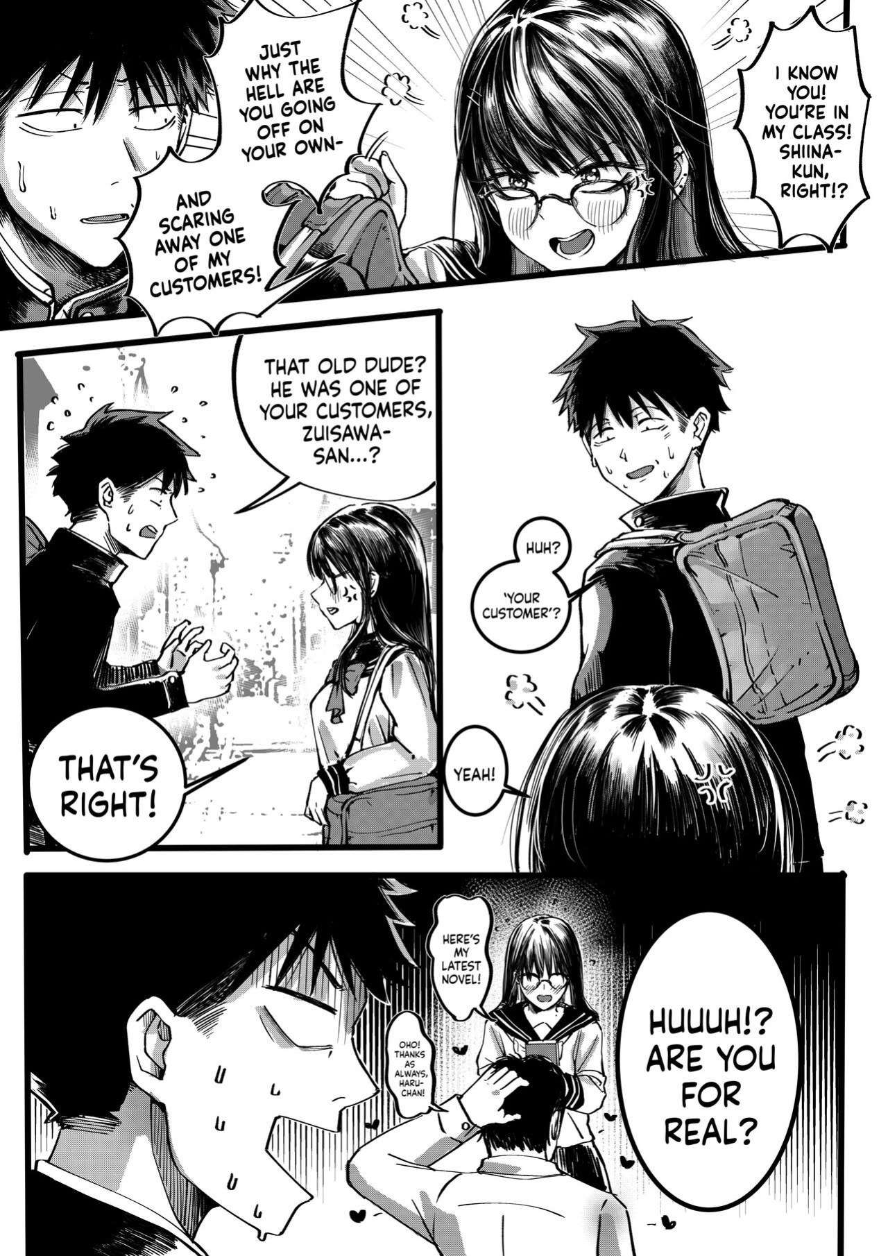 [Hakutamayu (Kusogaki)] Boku to Mizusawa-san no Ano koto! | That Thing Between Me And Zuisawa-san! [Mr_Person]