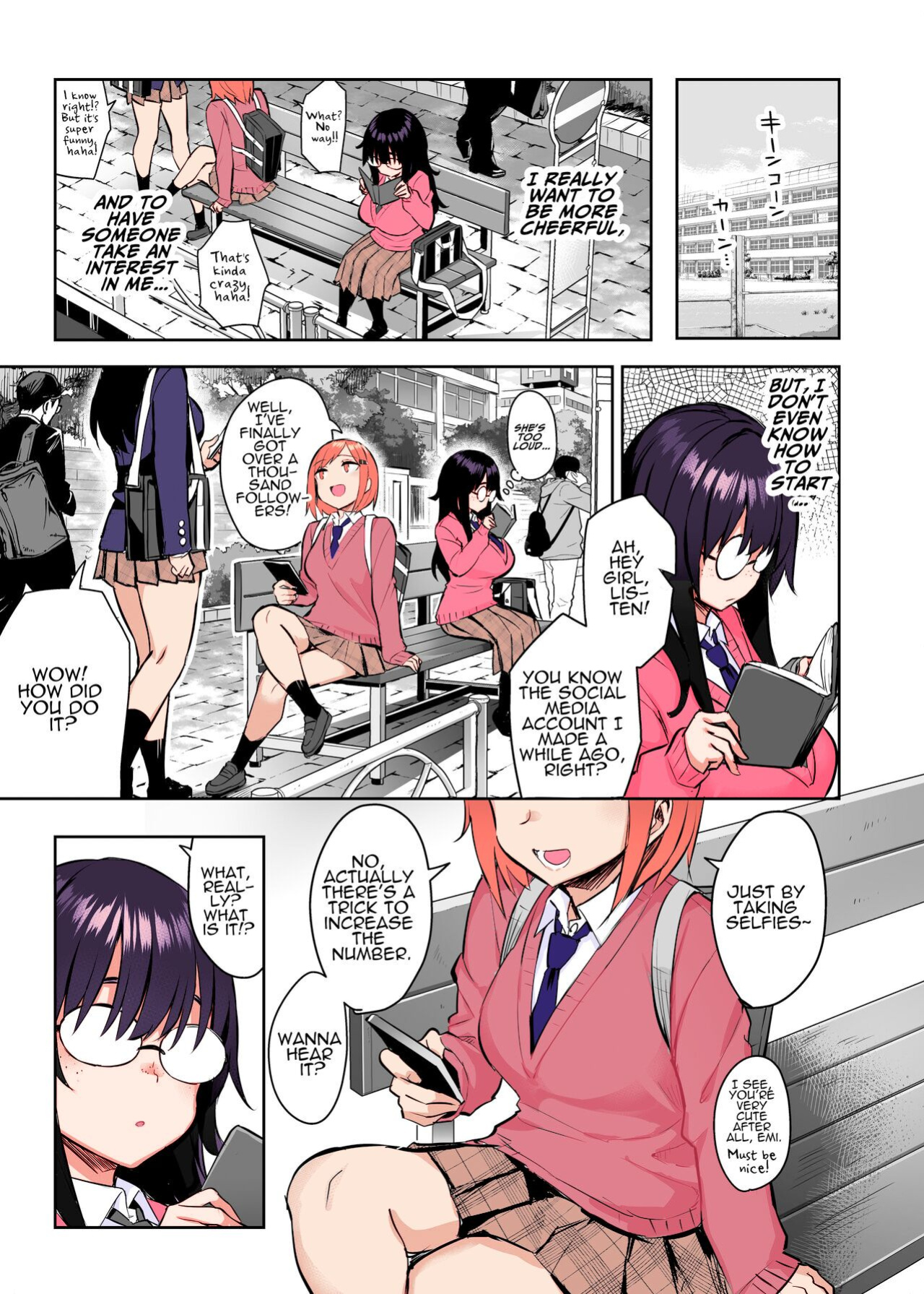[Ichibocchi (Ichinomiya Yuu)] Moto InCha no Kyonyuu Yariman Imouto ga Erosugite, Onii-chan wa Mou...!! 0 ~Jimiko no Watashi ga Kawatta Riyuu~ | I Can't Handle My Former Bookworm Little Sister Now That She's a Slut! ~A Whore is Born~ [Colorized]