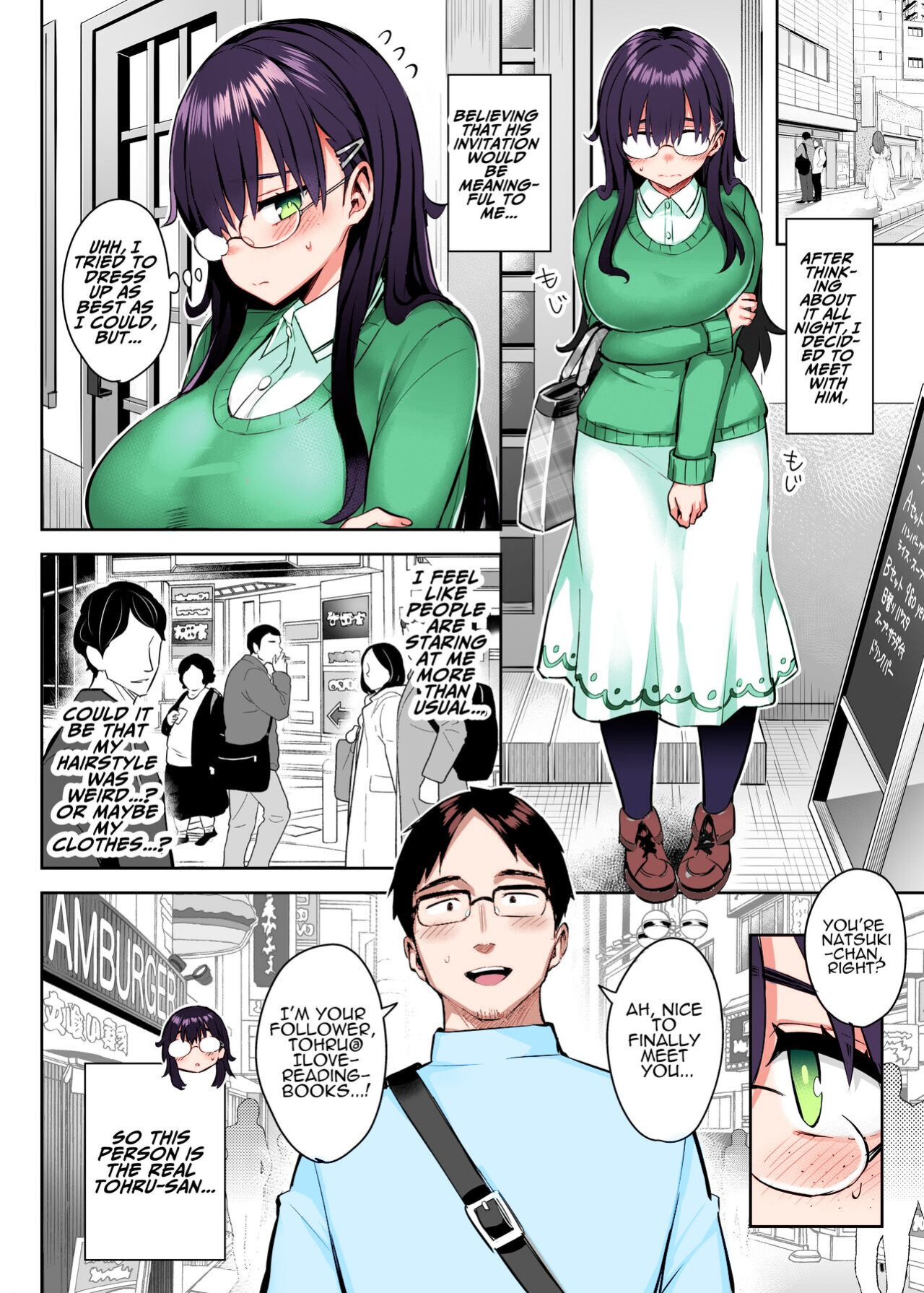 [Ichibocchi (Ichinomiya Yuu)] Moto InCha no Kyonyuu Yariman Imouto ga Erosugite, Onii-chan wa Mou...!! 0 ~Jimiko no Watashi ga Kawatta Riyuu~ | I Can't Handle My Former Bookworm Little Sister Now That She's a Slut! ~A Whore is Born~ [Colorized]