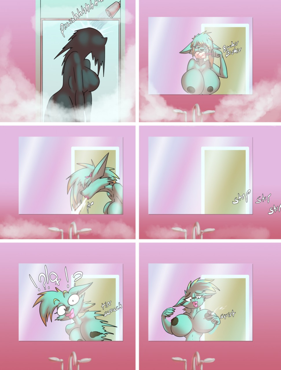 [TheBigBadWolf01] Tenkoman Comic 3: Attack of the Sexalotl (complete)