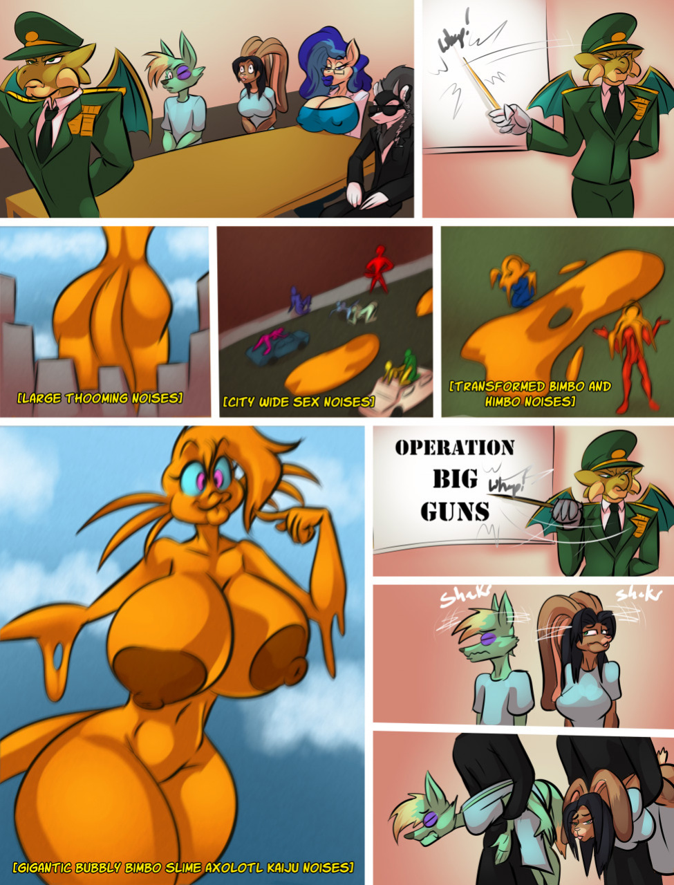 [TheBigBadWolf01] Tenkoman Comic 3: Attack of the Sexalotl (complete)