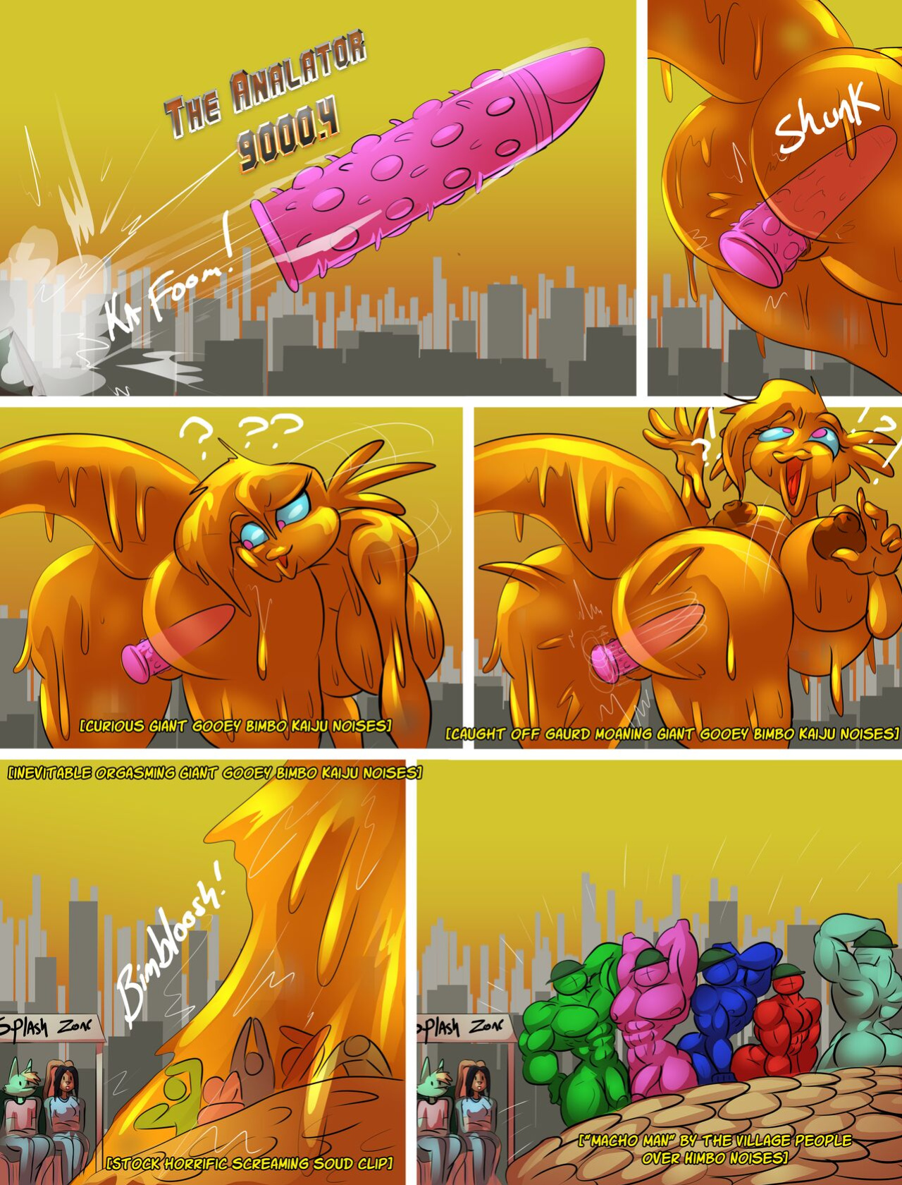 [TheBigBadWolf01] Tenkoman Comic 3: Attack of the Sexalotl (complete)