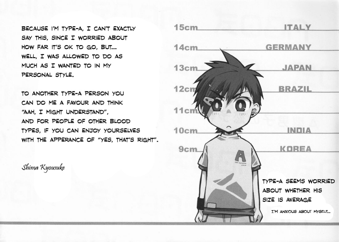 [Panda 4gou (Shima Kyousuke)] ABO Shiki "A kata danshi no koi yohou" | Type-A Boy's Love Forecast [Kazuma]