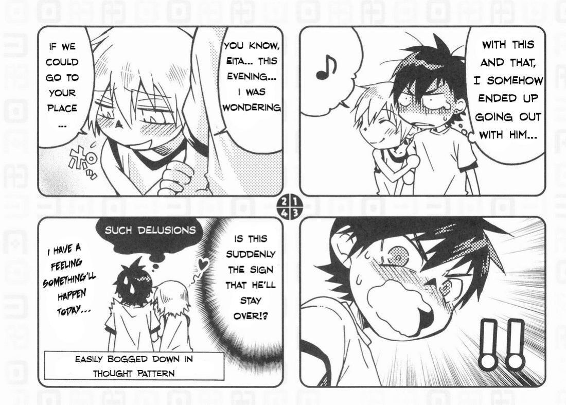 [Panda 4gou (Shima Kyousuke)] ABO Shiki "A kata danshi no koi yohou" | Type-A Boy's Love Forecast [Kazuma]
