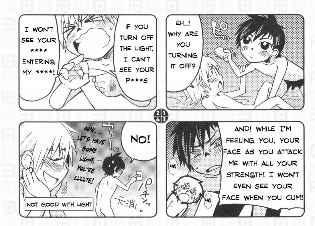 [Panda 4gou (Shima Kyousuke)] ABO Shiki "A kata danshi no koi yohou" | Type-A Boy's Love Forecast [Kazuma]