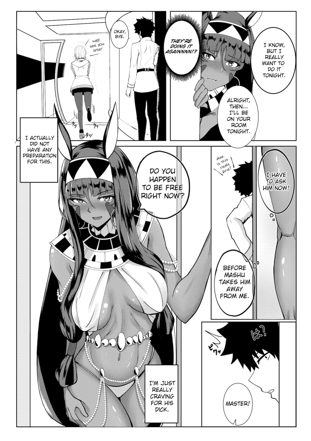 (COMIFURO 14) [Jualan Demi Modal Gacha (Deroo)] Nitocris mo Yaritai (Fate/Grand Order)