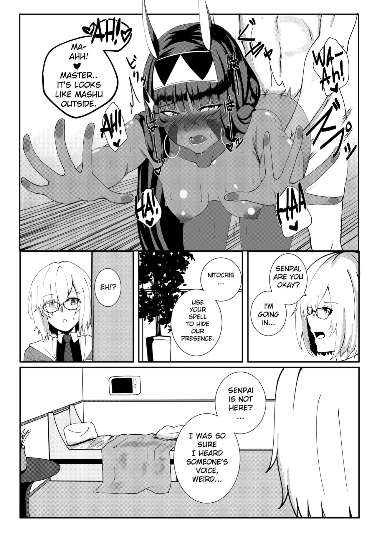 (COMIFURO 14) [Jualan Demi Modal Gacha (Deroo)] Nitocris mo Yaritai (Fate/Grand Order)