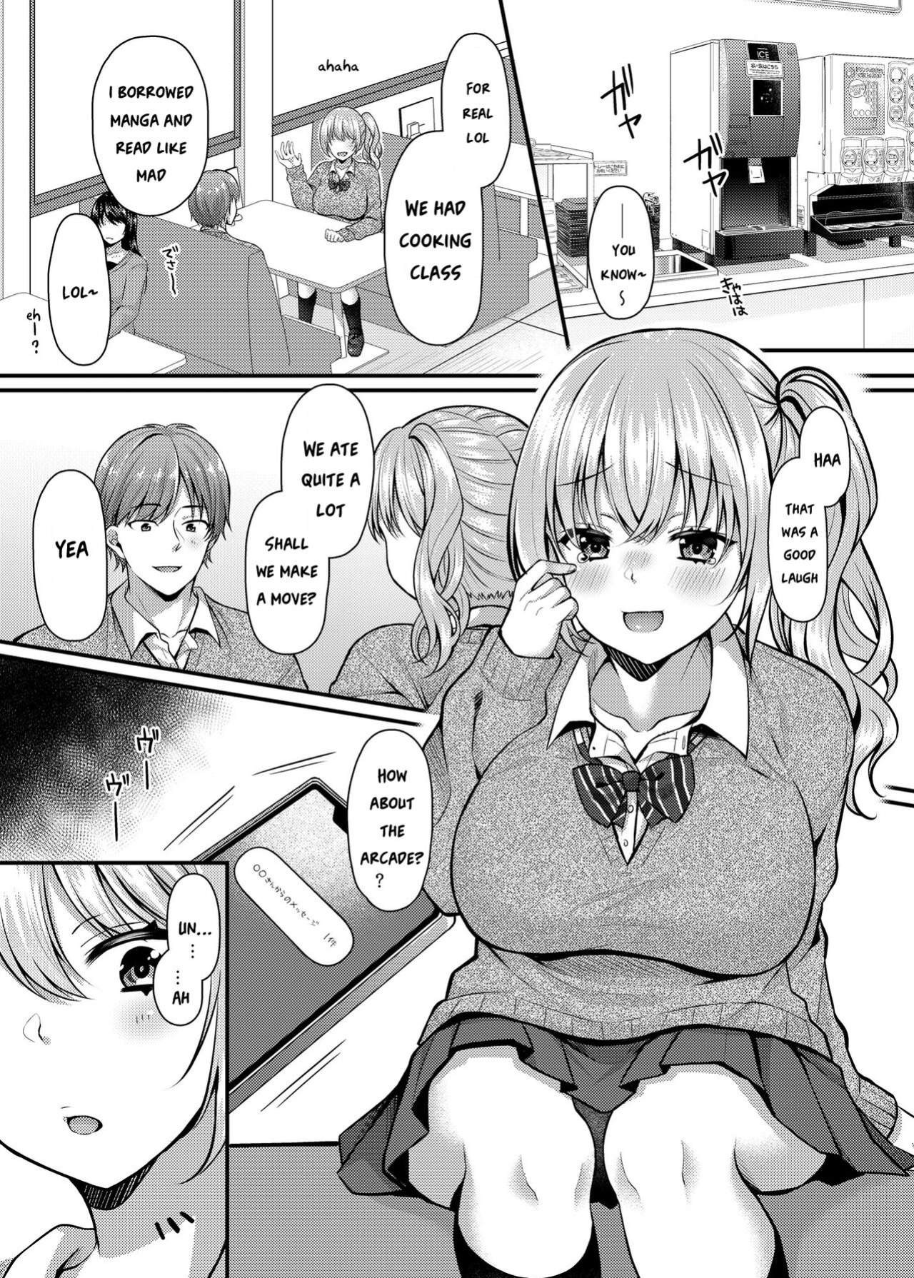 [JK-Pasta (Kurata Muto)] Pakopako Saimin JK 2 ~Namaiki Gal no Houkago Seijijou~ [SquigglesJP]