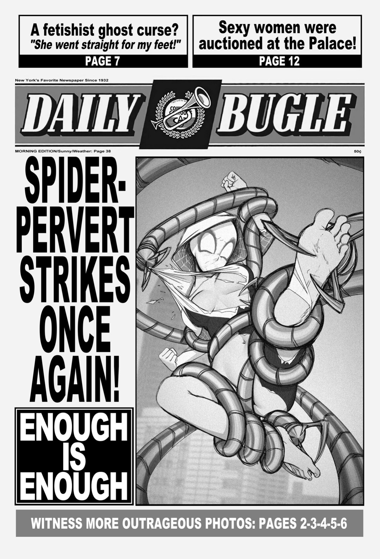 [kusujinn] Spider-Pervert (Spider-Man)