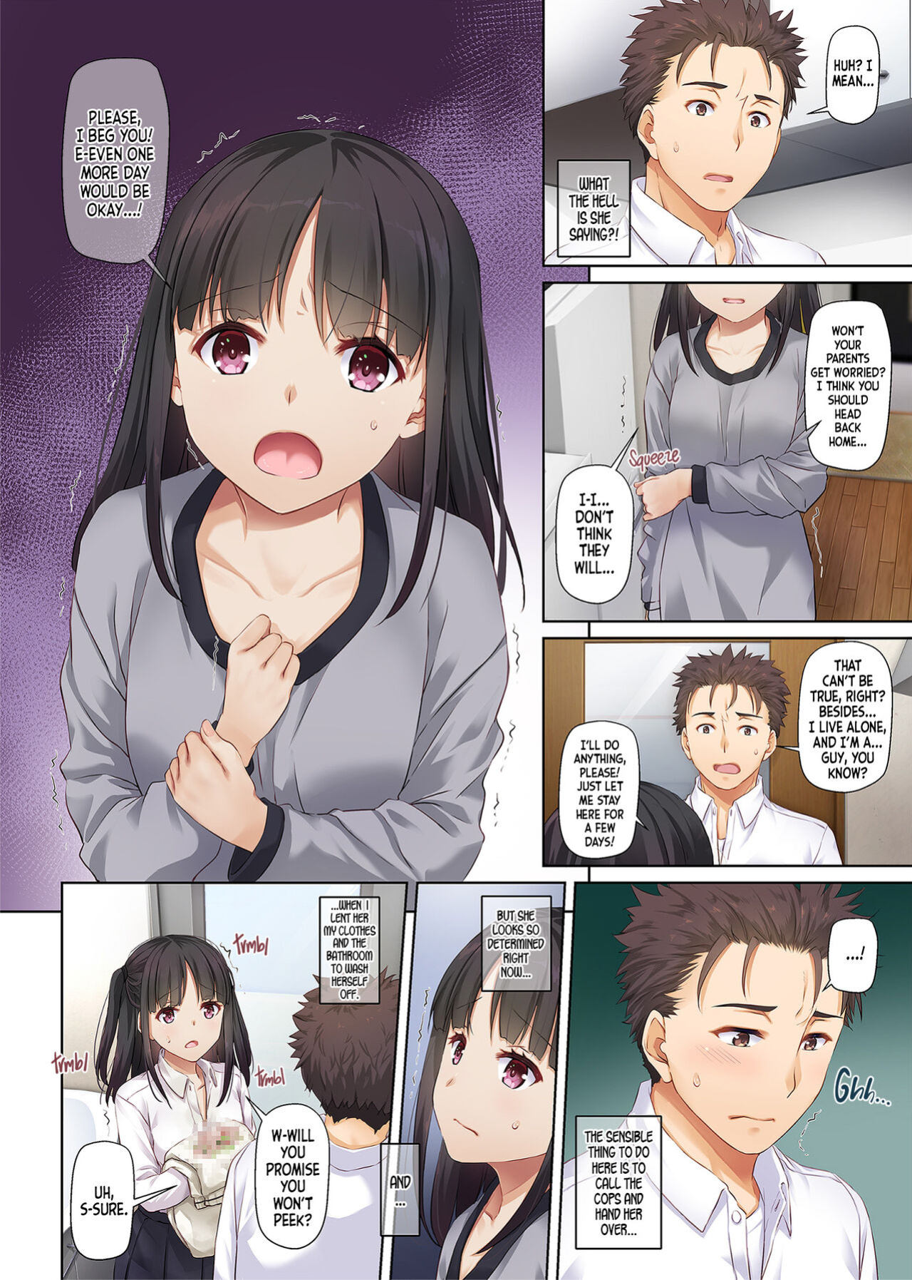 [Digital Lover (Nakajima Yuka)] Wakeari Shoujo to Dousei Seikatsu DLO-11 | Living Together with a Runaway Girl DLO-11 [Team Rabu2]