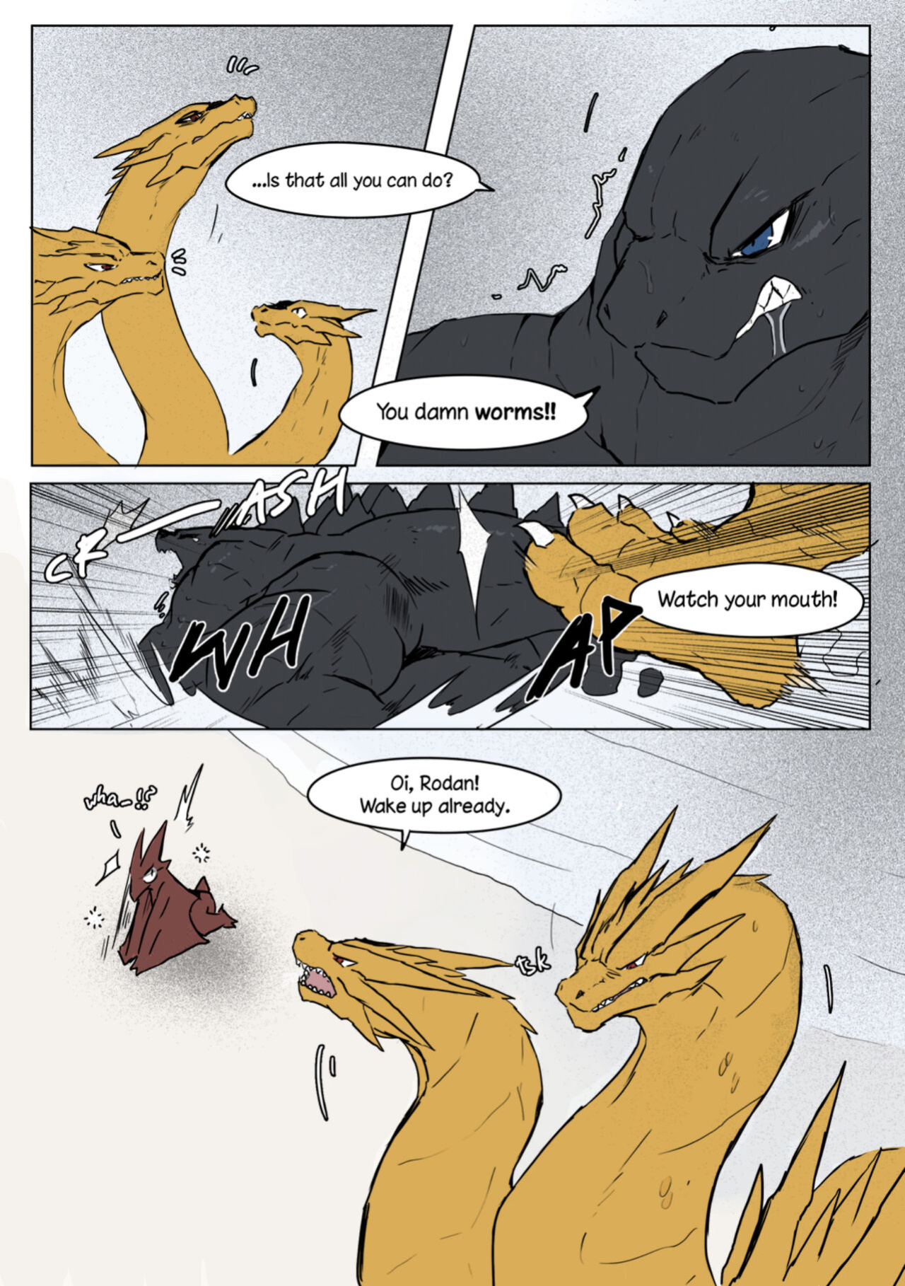 [AGITYPE] God x King (Godzilla) [Colorized]