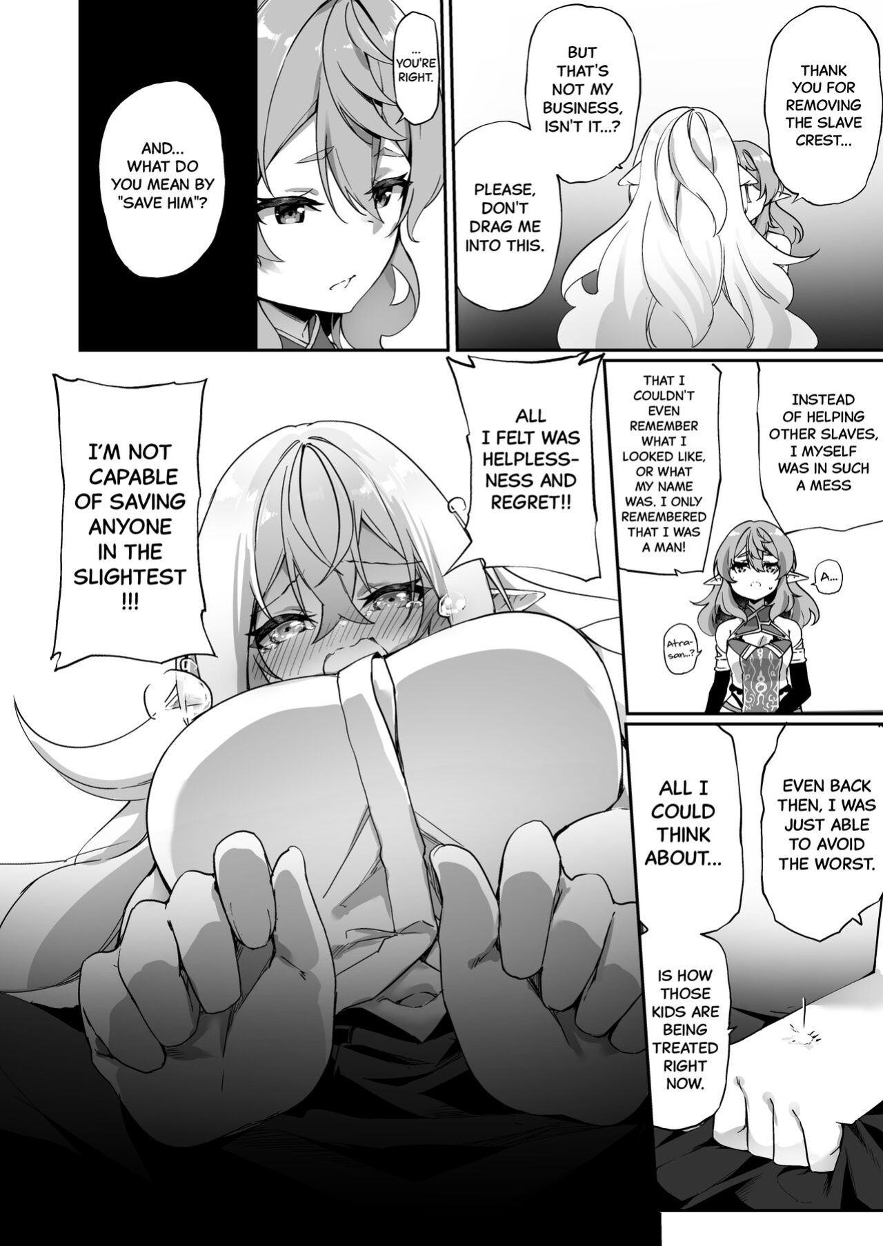 [Slime no Kanmuri (Kanmuri)] Elfka no Kusuri 2 | Elvification Drug 2 [Black Grimoires]