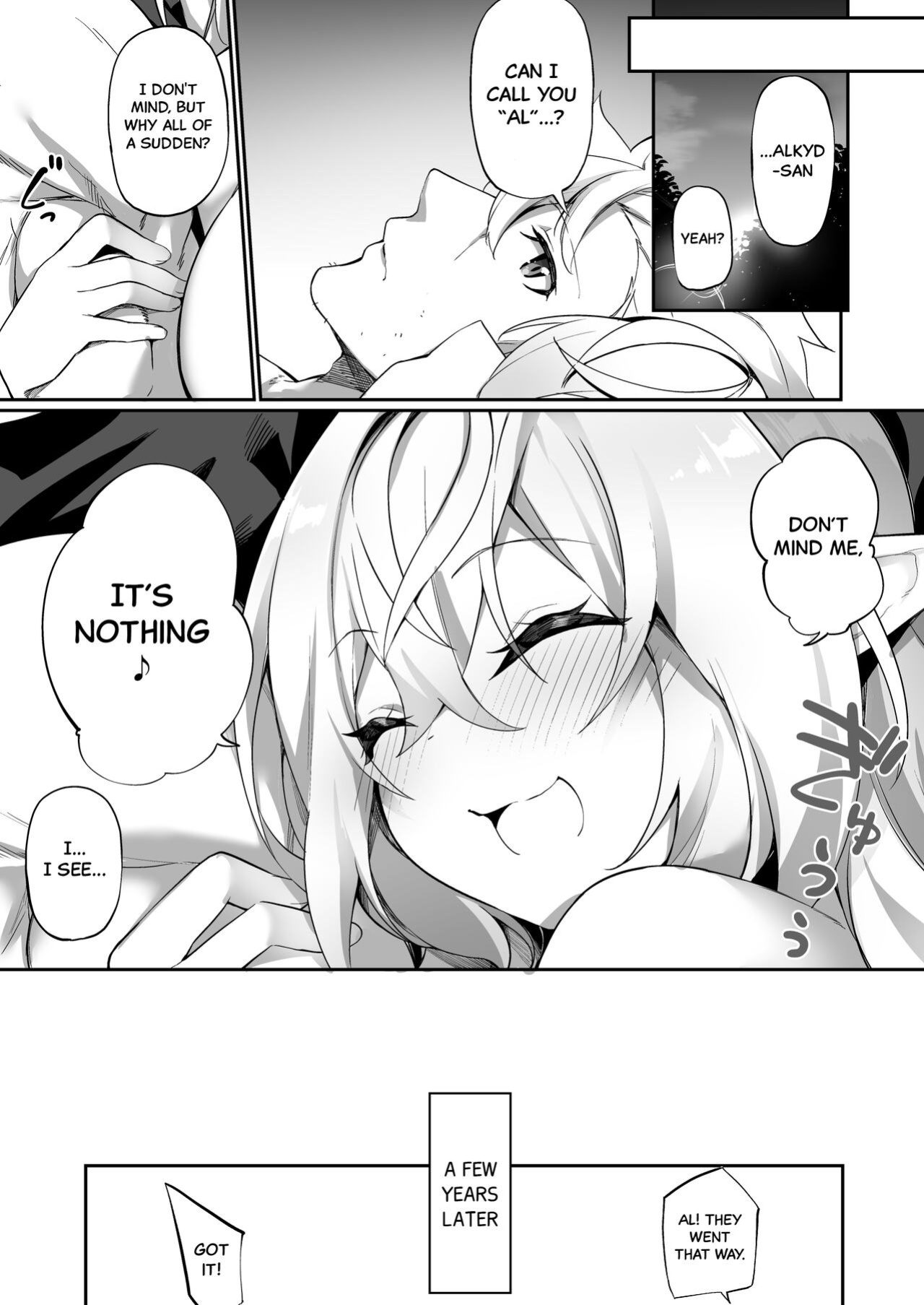 [Slime no Kanmuri (Kanmuri)] Elfka no Kusuri 2 | Elvification Drug 2 [Black Grimoires]
