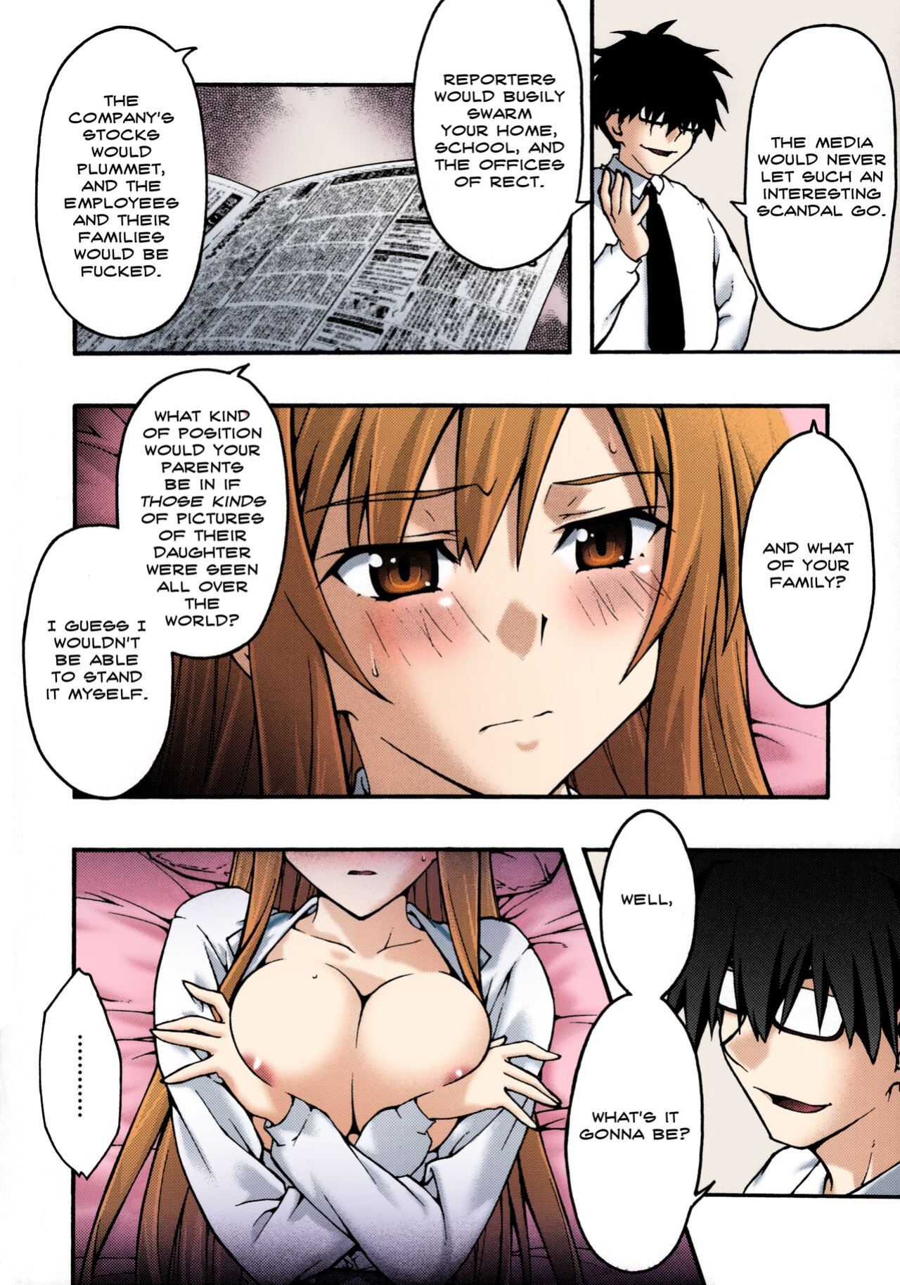 [sandglass (Uyuu Atsuno)] ochiru -asuna2- (Sword Art Online) [Brolen] [Colorized]
