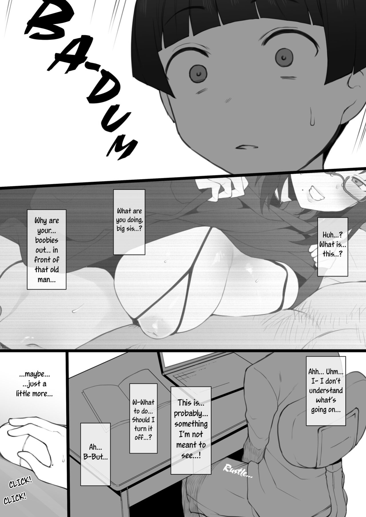 [Terasu MC] Daisuki na Onee-chan ni Karita Pasocon no Naka ni... | On the Laptop My Beloved Big Sister Lent Me…
