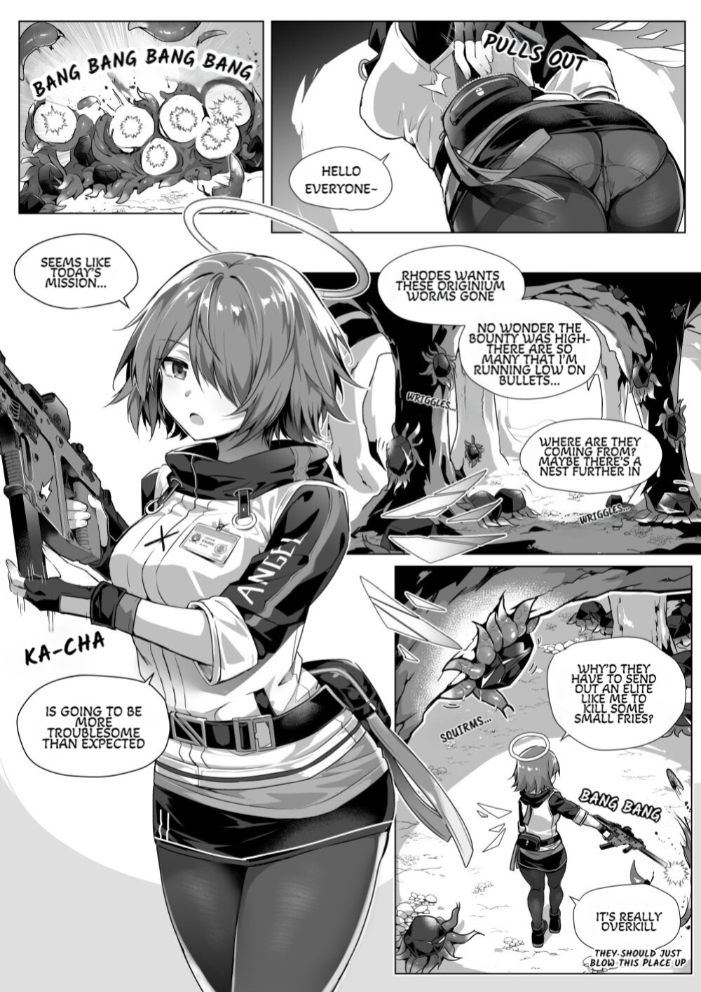 [Kataokasan] My Stomach is not a Breeding Ground for Bugs (Arknights)