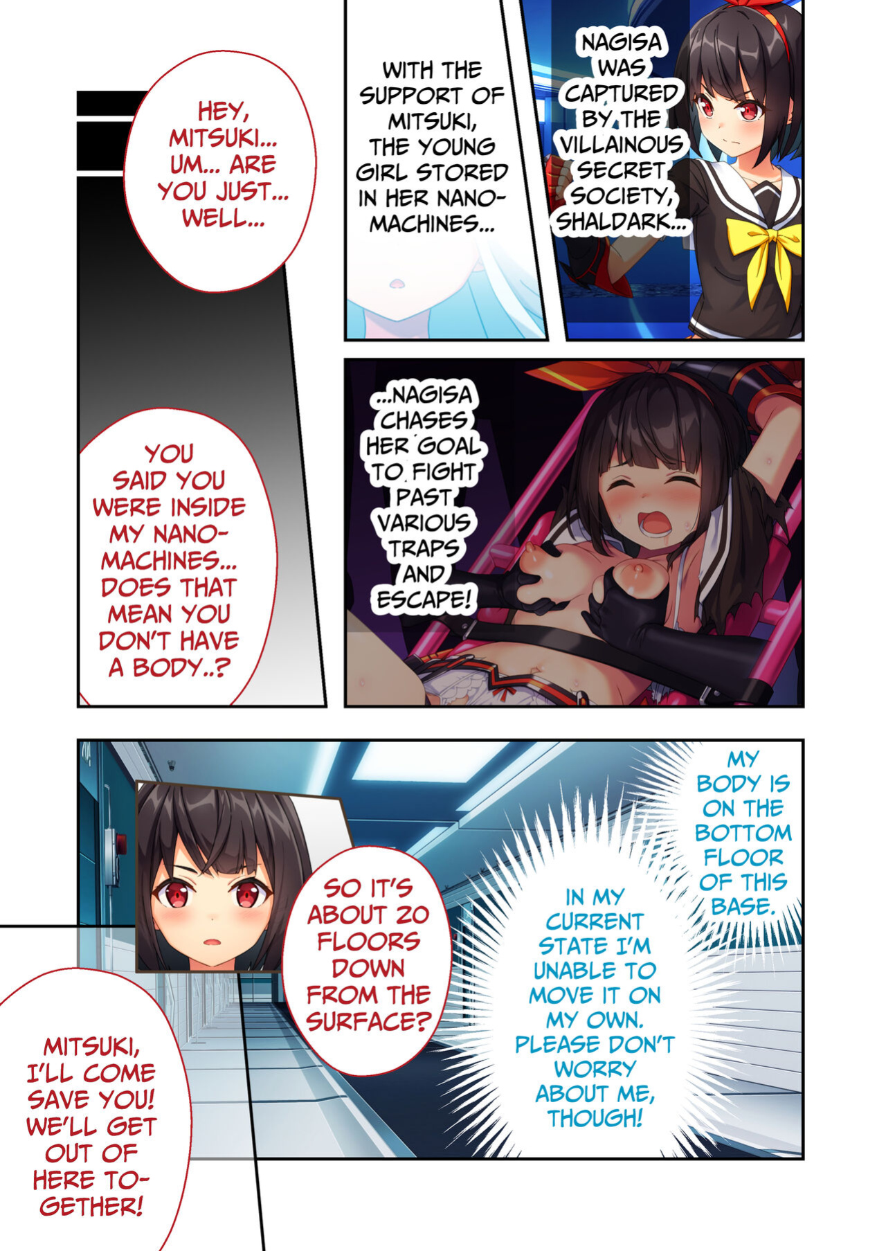 [Drops! (Purinpu)] Sailor Splendor Nagisa ~The Secret Ero-trap Labratory~