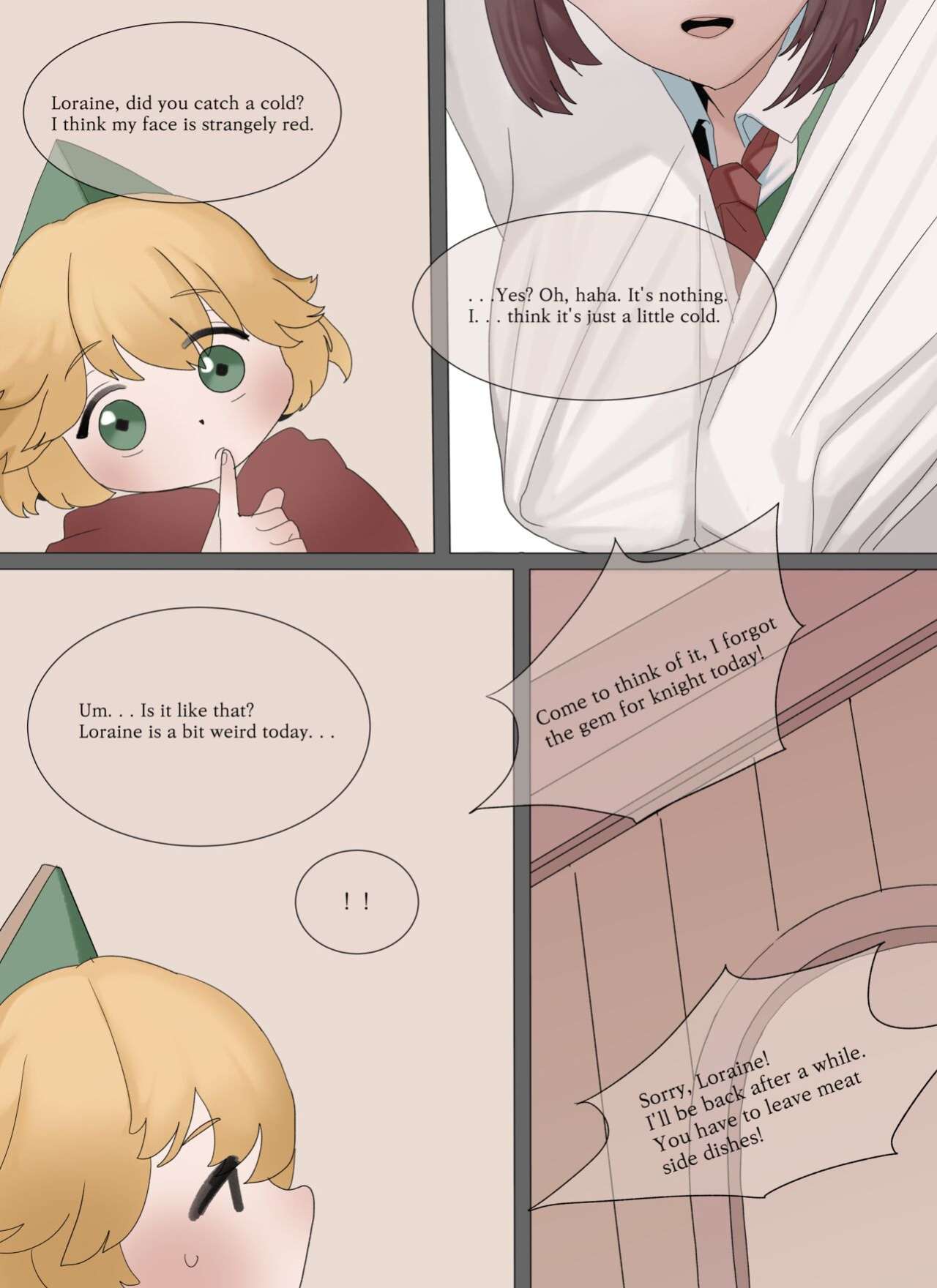 [dangpa]Relationship with Loraine[english]