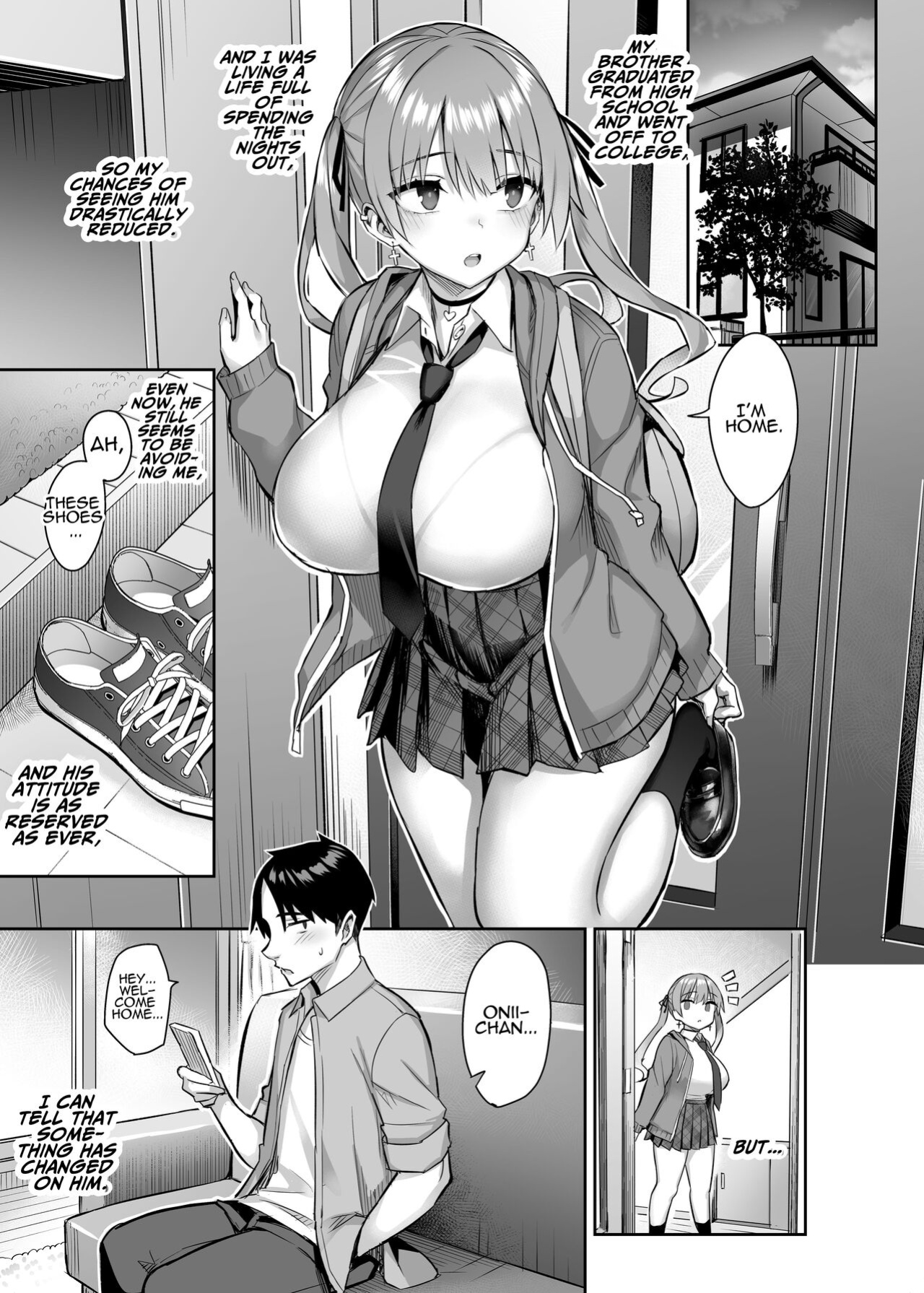 [Ichibocchi (Ichinomiya Yuu)] Moto InCha no Kyonyuu Yariman Imouto ga Erosugite, Onii-chan wa Mou...!! 0 ~Jimiko no Watashi ga Kawatta Riyuu~