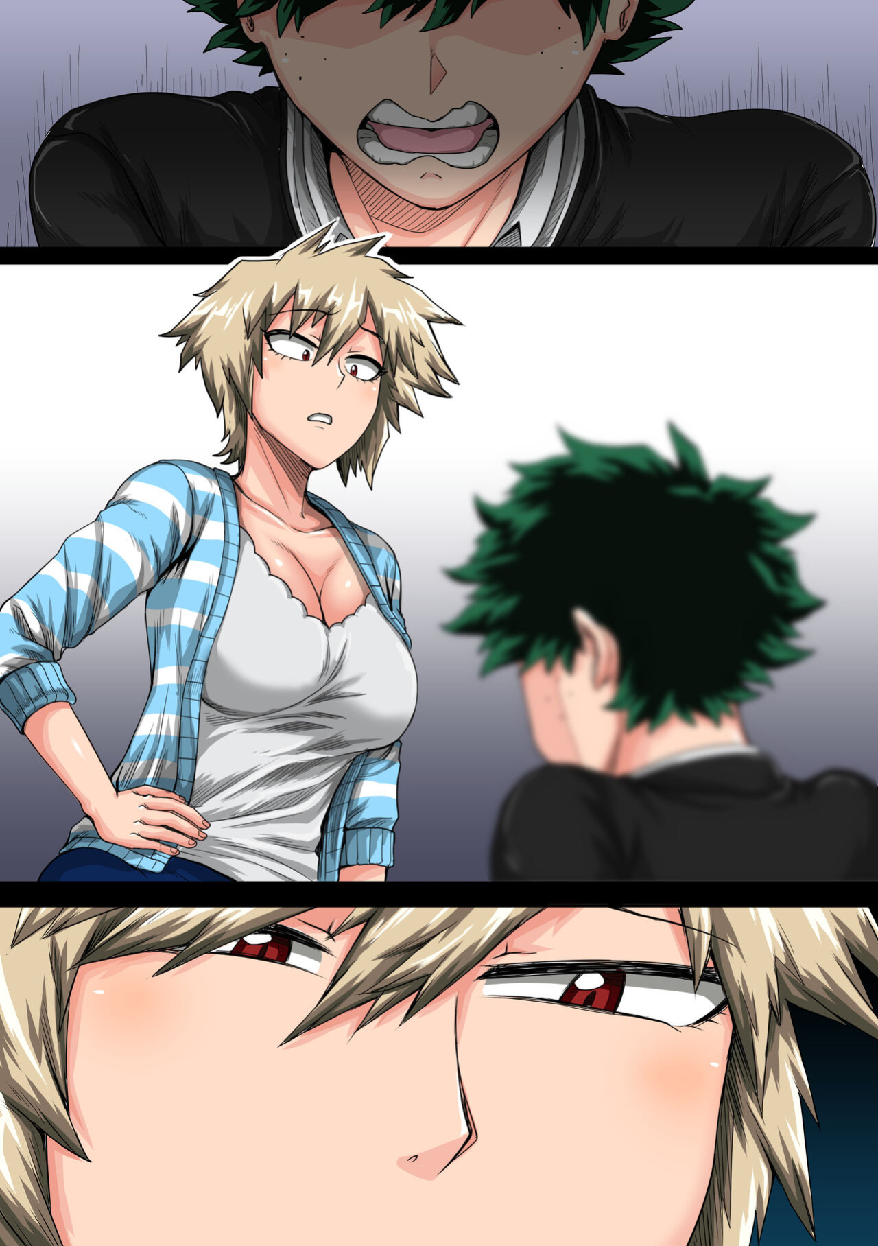 [Juicebox Koujou (Juna Juna Juice)] Summer Vacation With Bakugo's Mom Part Three Chapter One (Boku no Hero Academia)