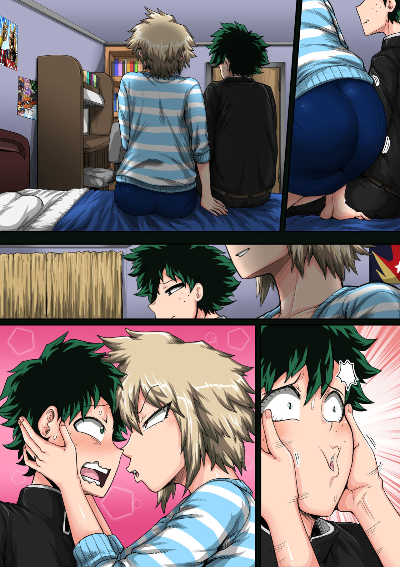 [Juicebox Koujou (Juna Juna Juice)] Summer Vacation With Bakugo's Mom Part Three Chapter One (Boku no Hero Academia)