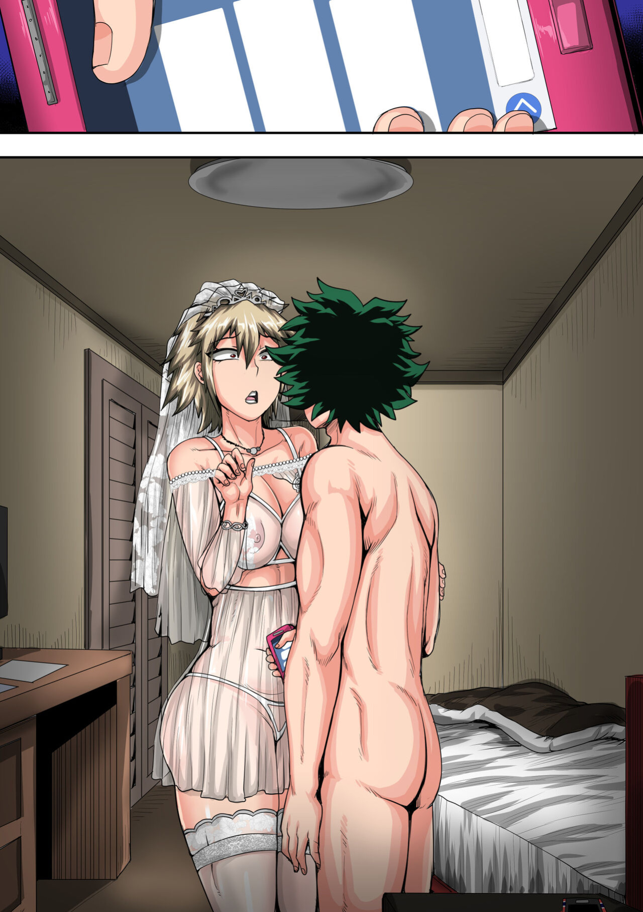 [Juicebox Koujou (Juna Juna Juice)] Summer Vacation With Bakugo's Mom Part Three Chapter One (Boku no Hero Academia)