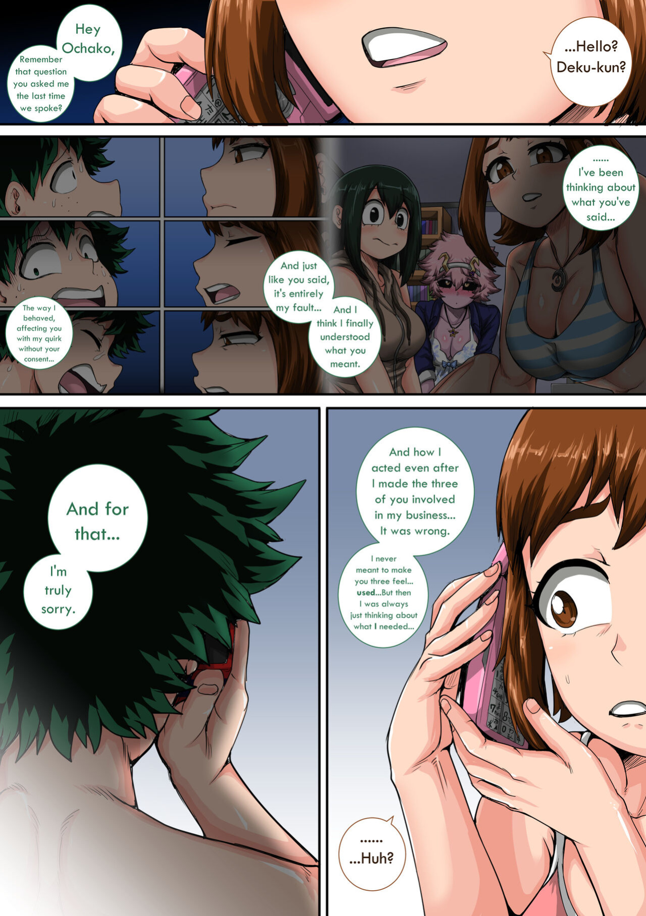 [Juicebox Koujou (Juna Juna Juice)] Summer Vacation With Bakugo's Mom Part Three Chapter One (Boku no Hero Academia)