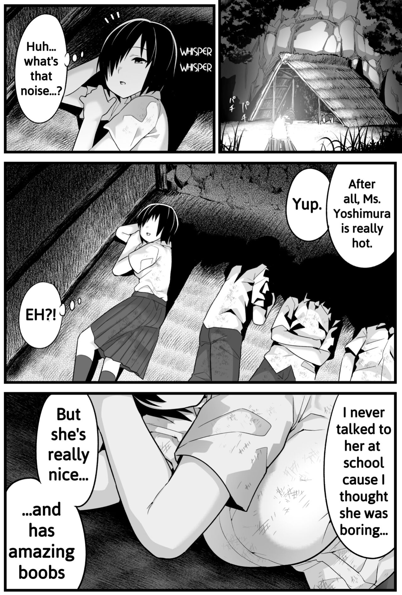 [Toilet Komoru] Mujintou JK! Choroi yo Yoshimura-san! 1 ~Nukegake Netori Hen~ [biggiedickie]