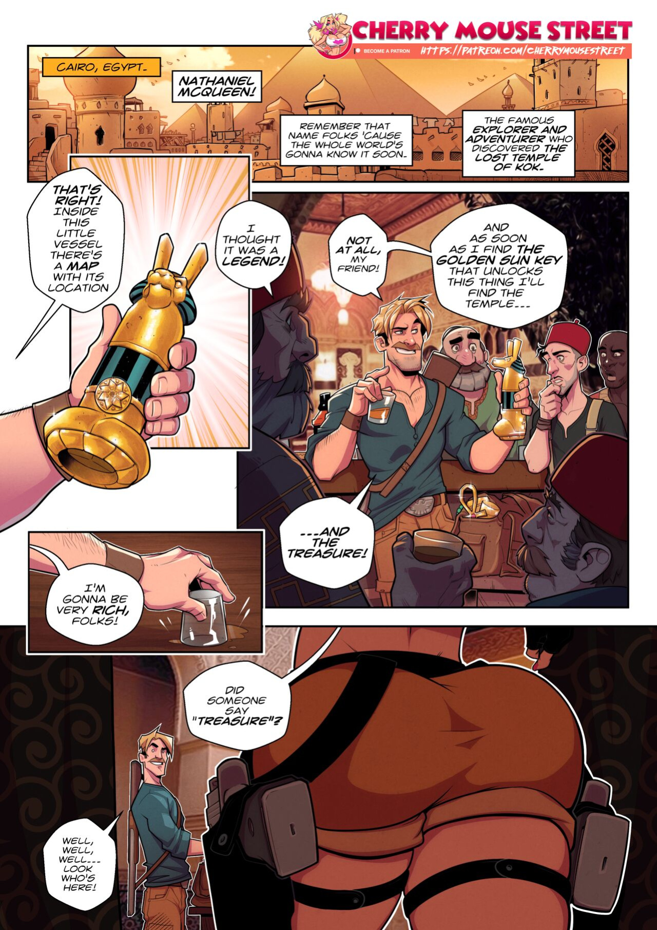 [Cherry Mouse Street] Chloe Doll and the Temple of Cock (Full Comic)