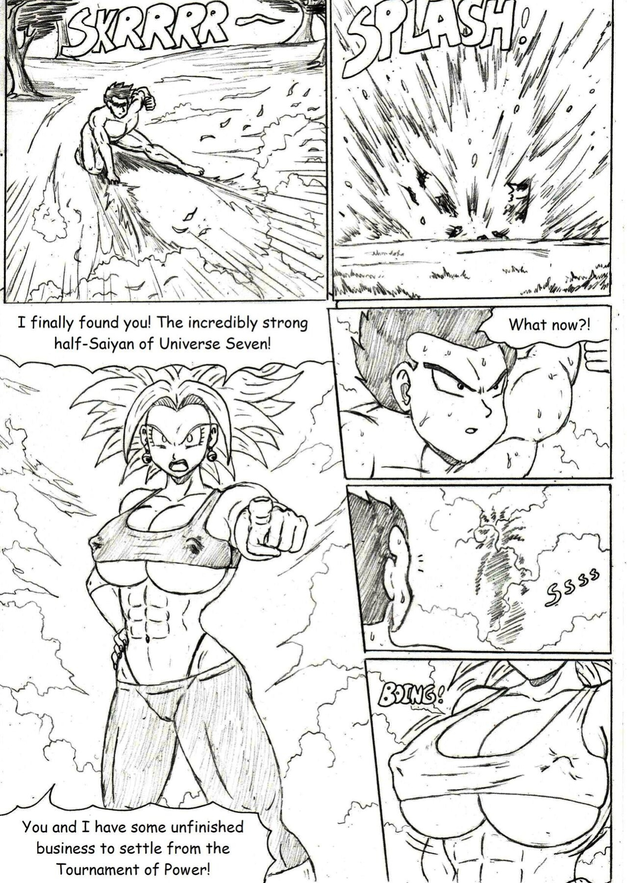 [TheWriteFiction] Rematch - Gohan x Kefla (Dragon Ball Super)