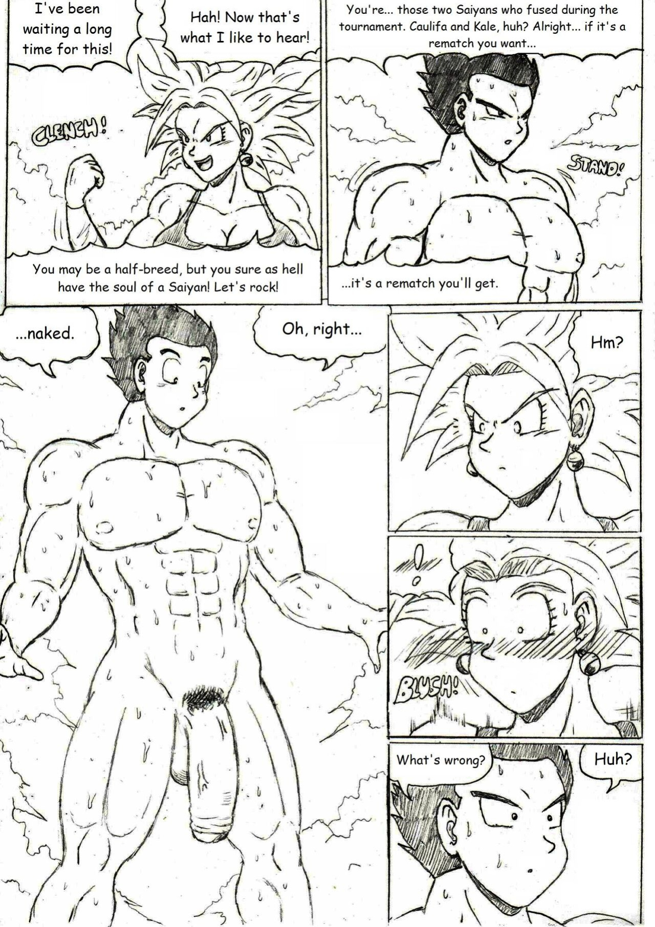 [TheWriteFiction] Rematch - Gohan x Kefla (Dragon Ball Super)