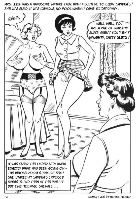 Busty Mother and Her Sissy Slut Son Get Kinky [Rewrite] [ComicDT]