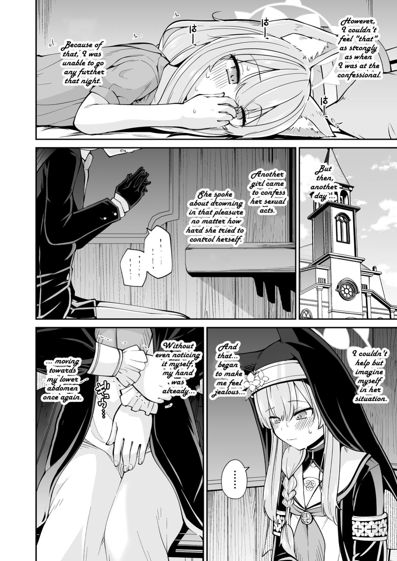 [Kitsuneya (Leafy)] Mari no Himegoto | Mari's secret (Blue Archive) [Lewd Rider Ero]