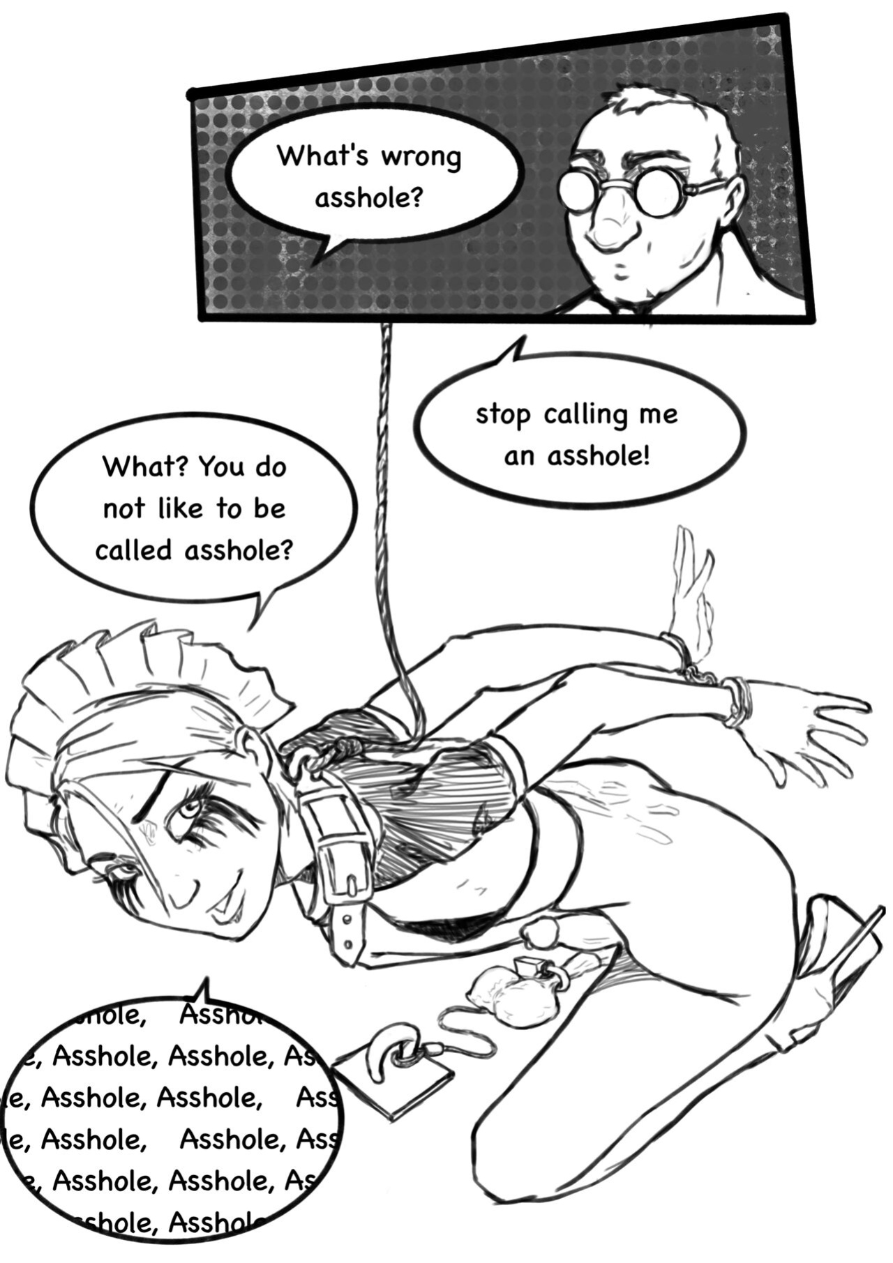 Ashifff - Trapped. chapter two: Work sucks ass