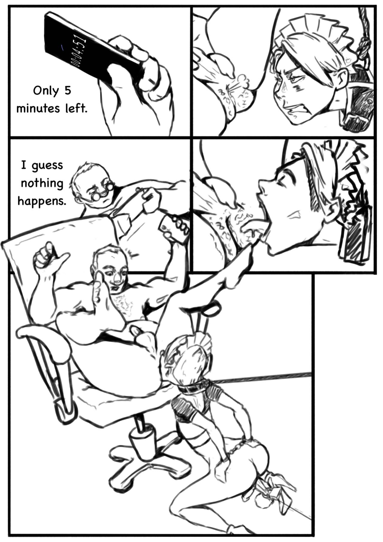 Ashifff - Trapped. chapter two: Work sucks ass