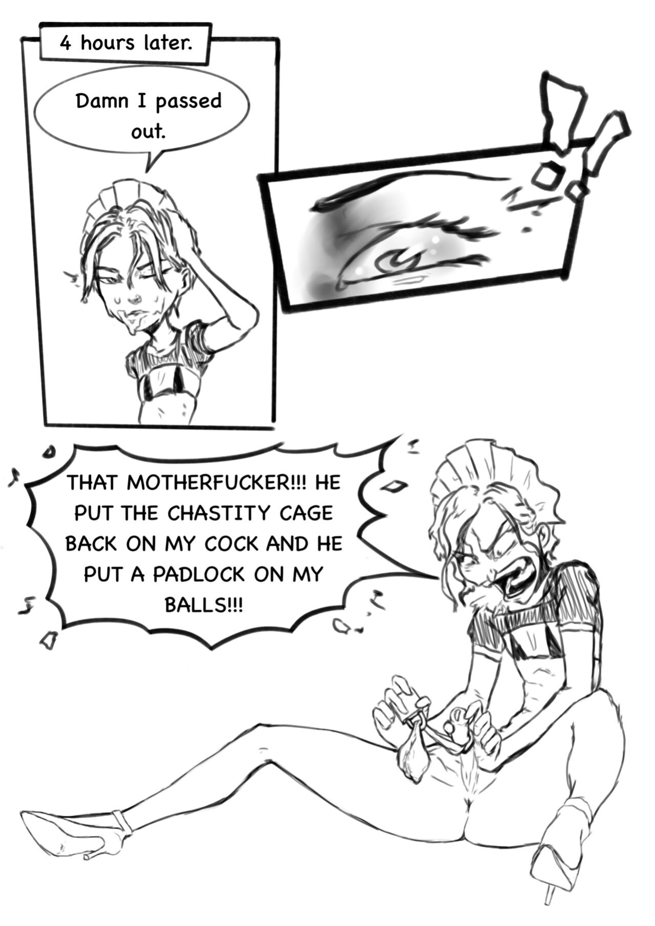 Ashifff - Trapped. chapter two: Work sucks ass