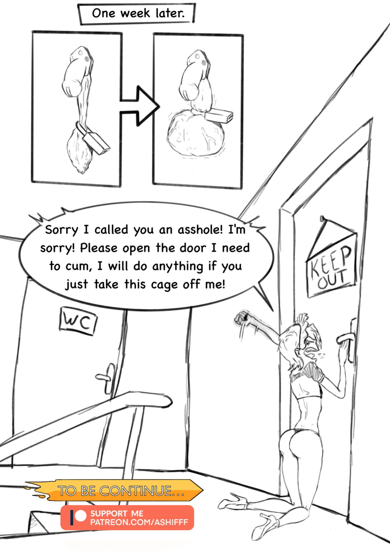 Ashifff - Trapped. chapter two: Work sucks ass