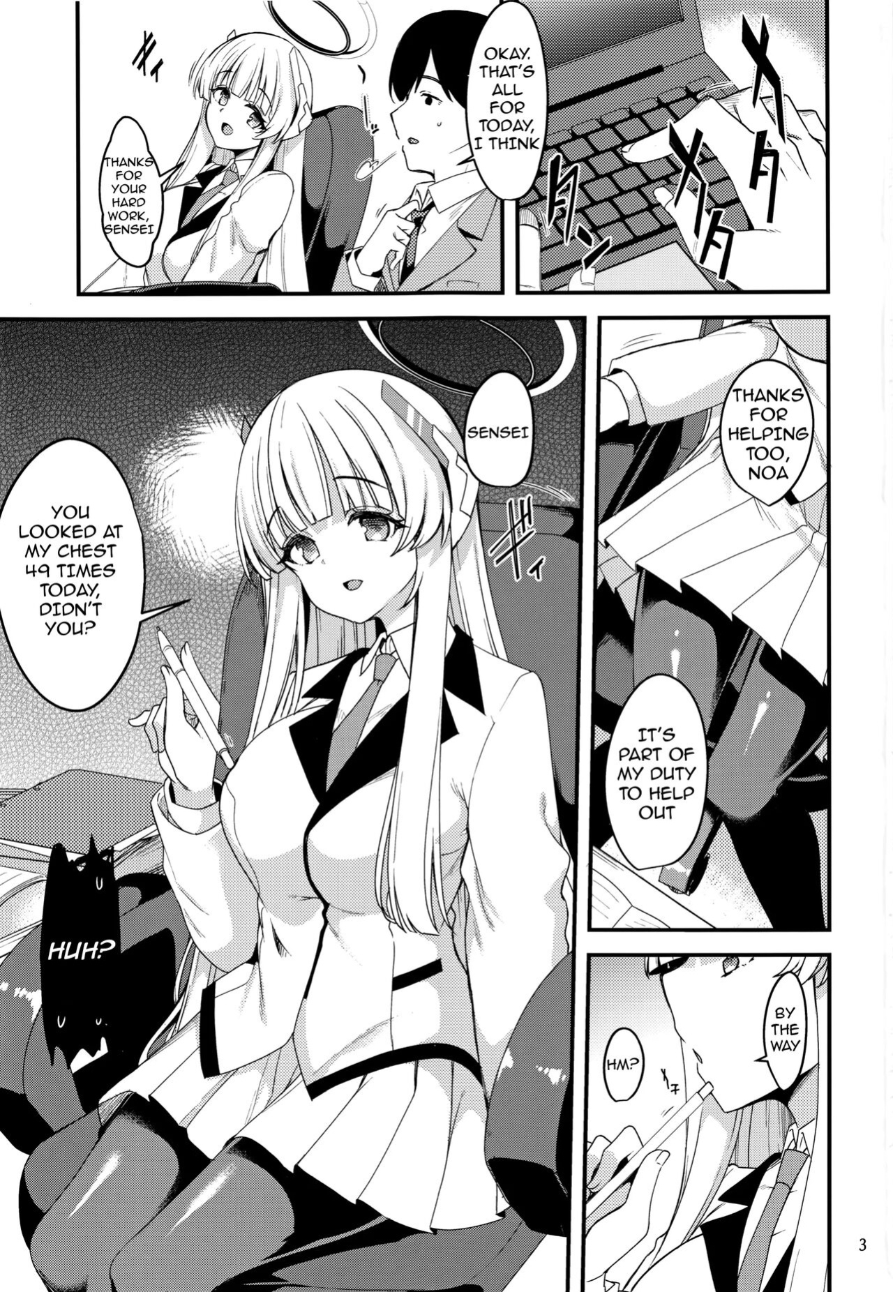 (Puniket 46) [Ryuukakusan Nodoame (Gokubuto Mayuge)] Sensei, Yuuka-chan ni wa Naisho desu yo? (Blue Archive)