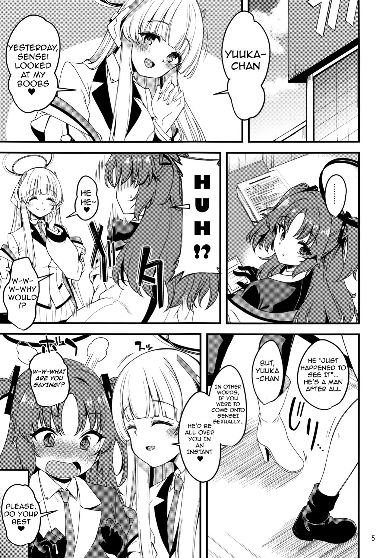 (Puniket 46) [Ryuukakusan Nodoame (Gokubuto Mayuge)] Sensei, Yuuka-chan ni wa Naisho desu yo? (Blue Archive)